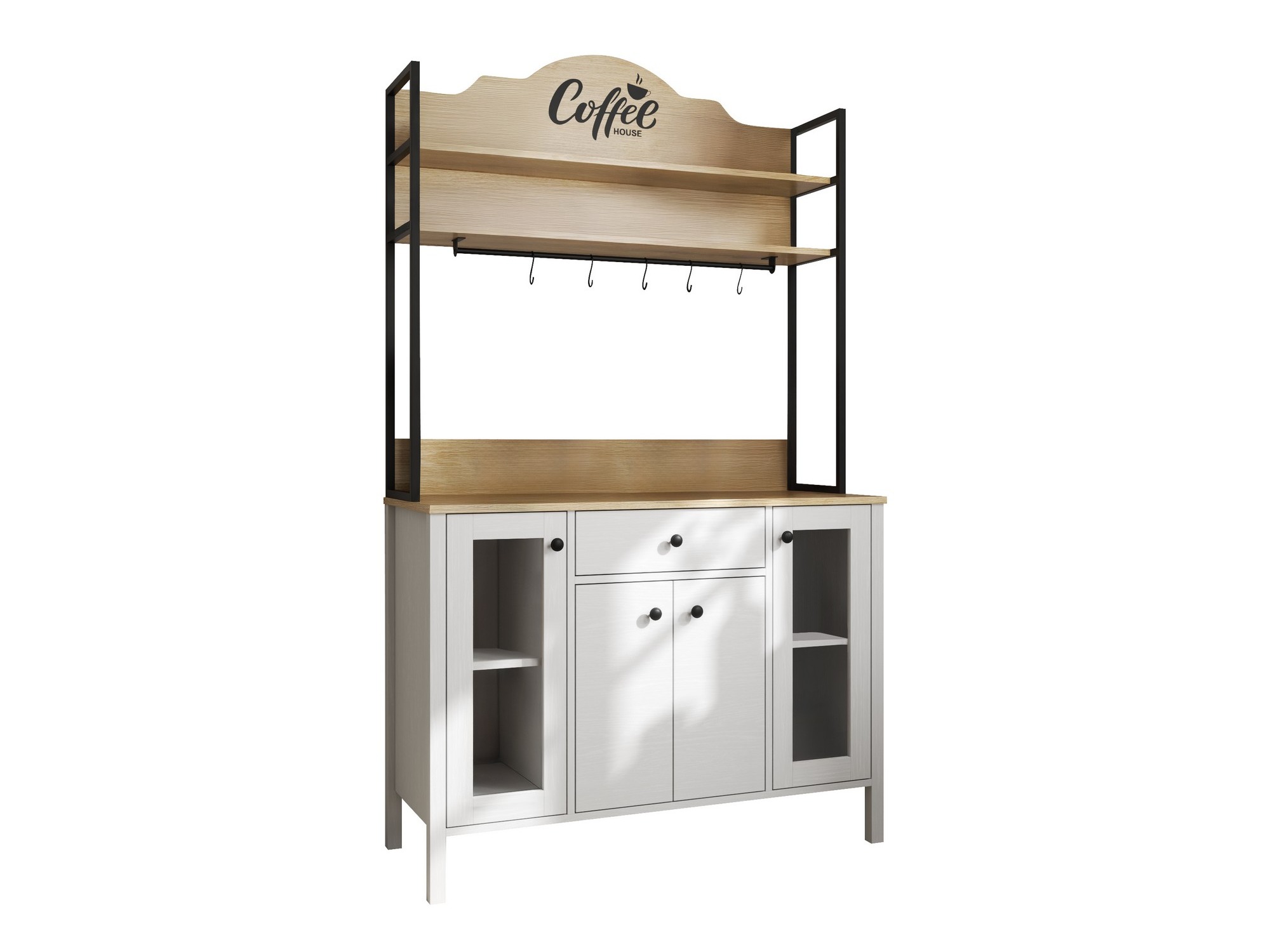 Πολυλειτουργικά έπιπλα Ophfela 148 (Μαύρο)