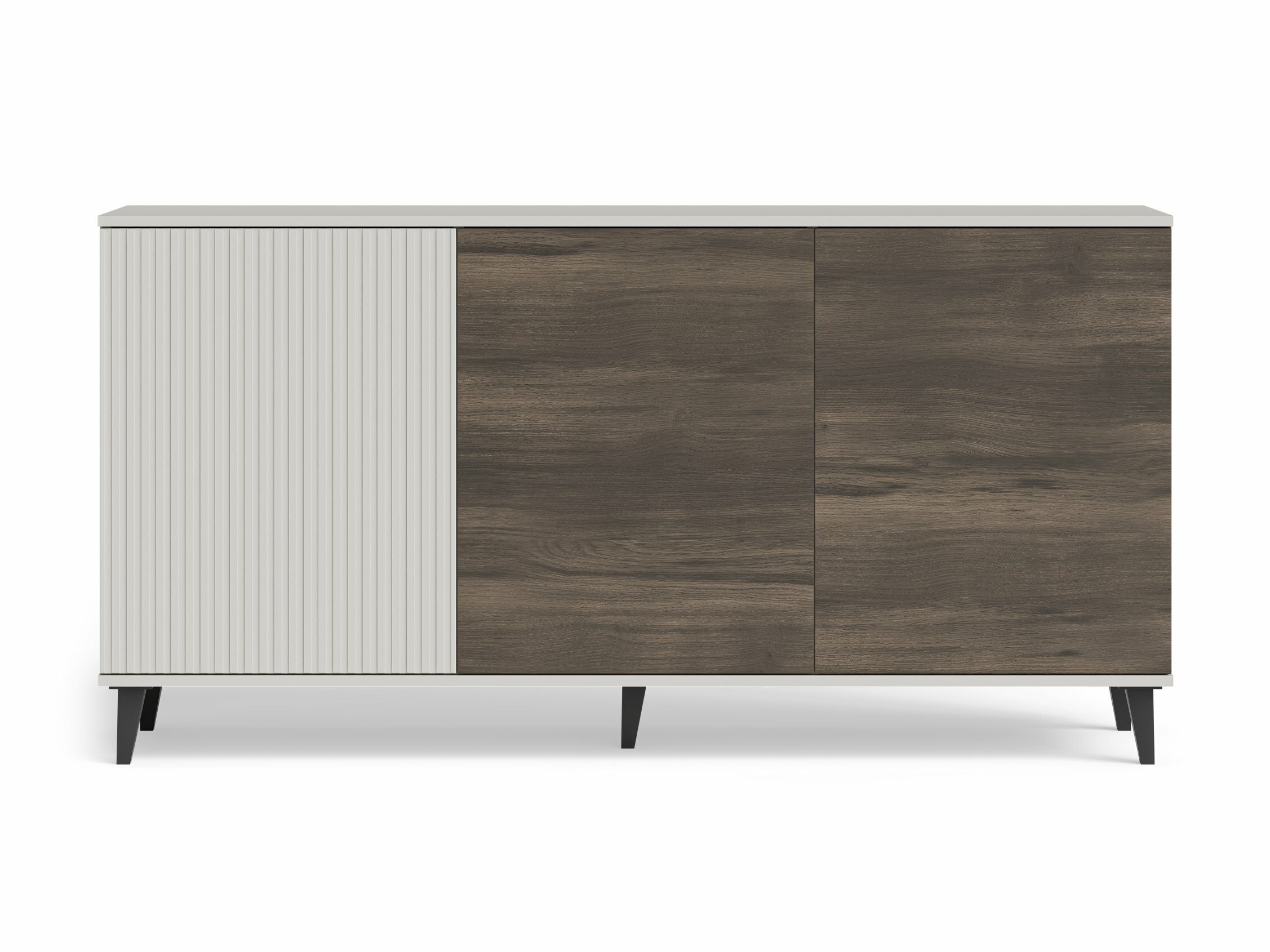 Sideboard Luelia 120 (Walnut + Cashmere)
