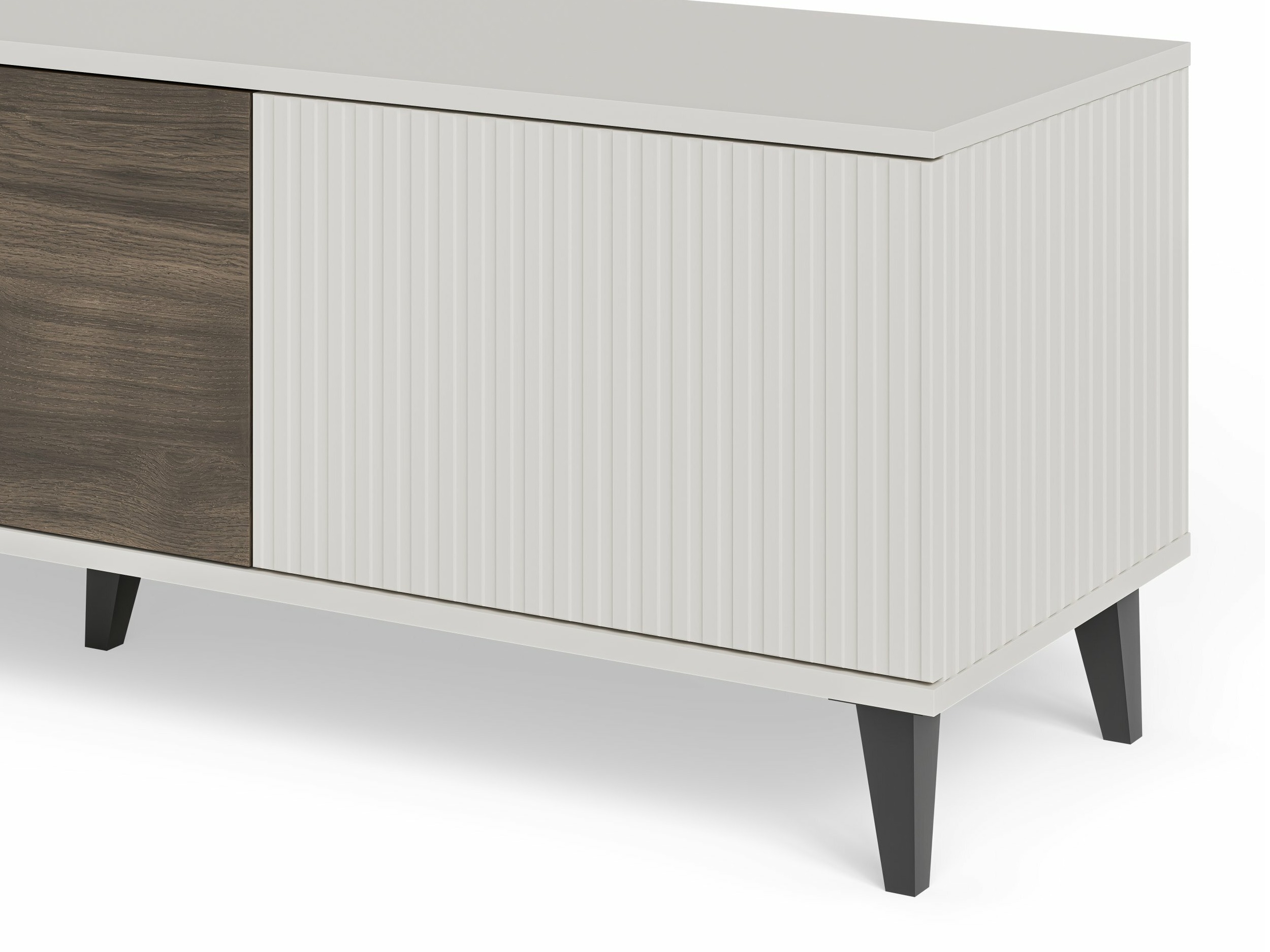 TV stand Luelia 116 (Walnut + Cashmere)