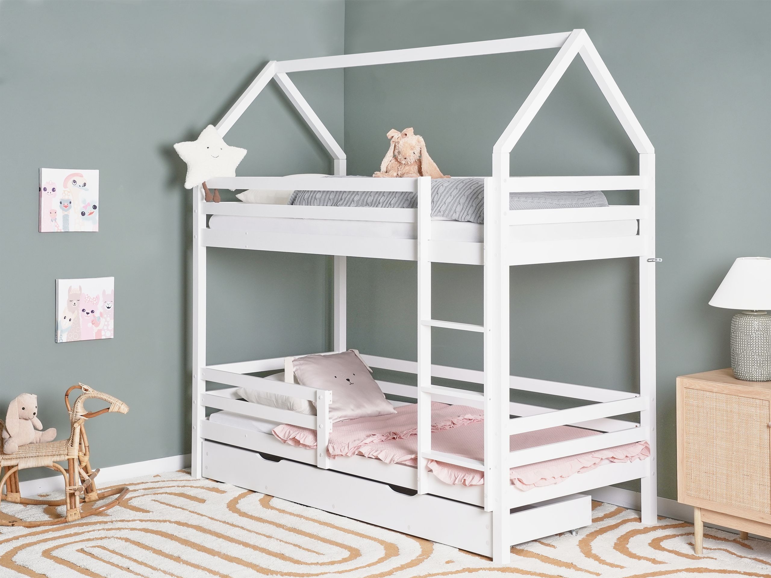 Bunk bed Berwyn 2744 (White)