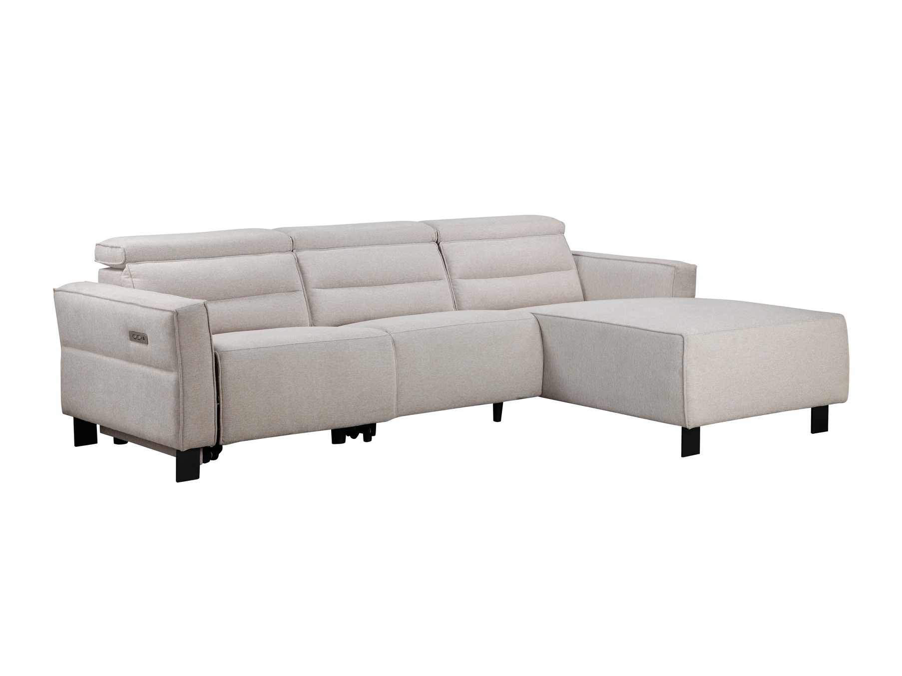 Corner sofa recliner Denton 1486 (Cream)