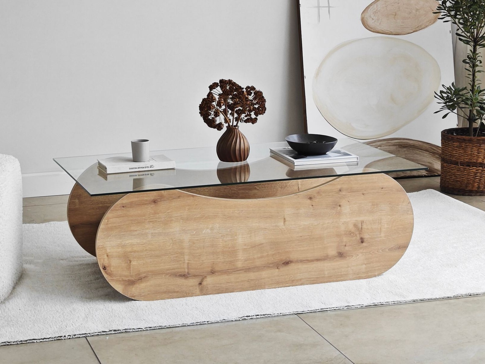 Τραπεζάκι σαλονιού Kailua 2632 (Δρυς)