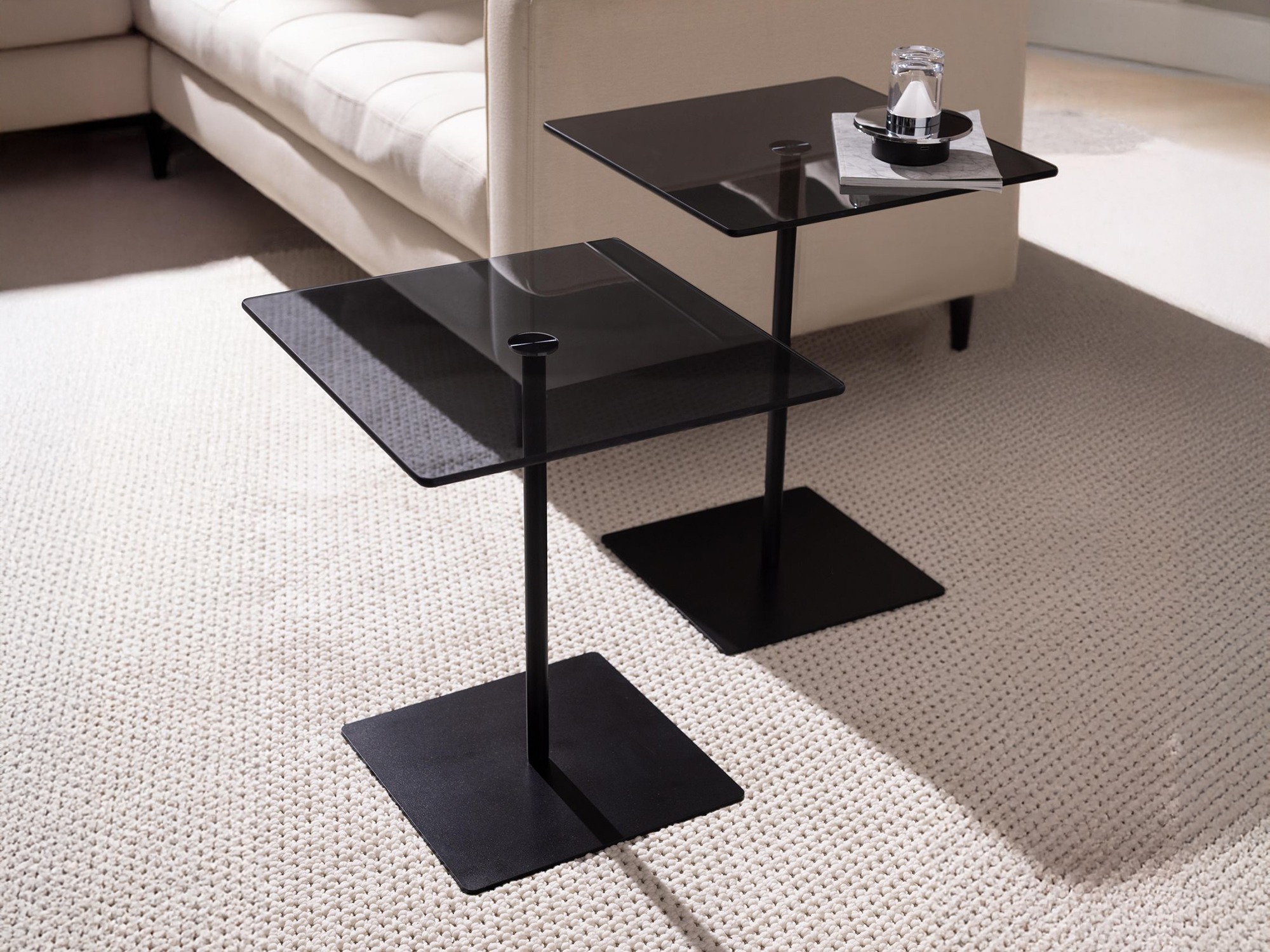 Nest of side tables Kailua 2639 (Black)