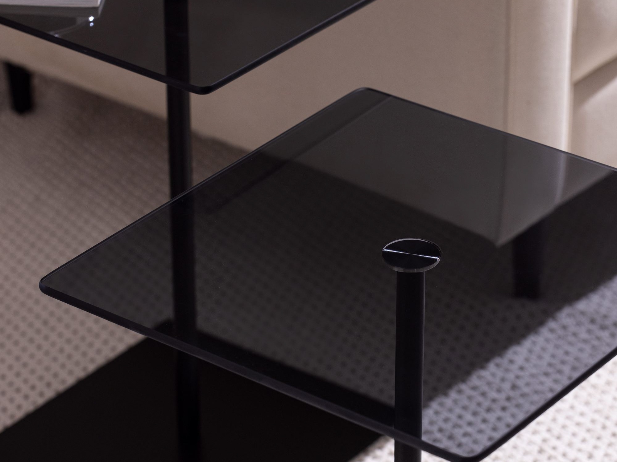 Nest of side tables Kailua 2639 (Black)