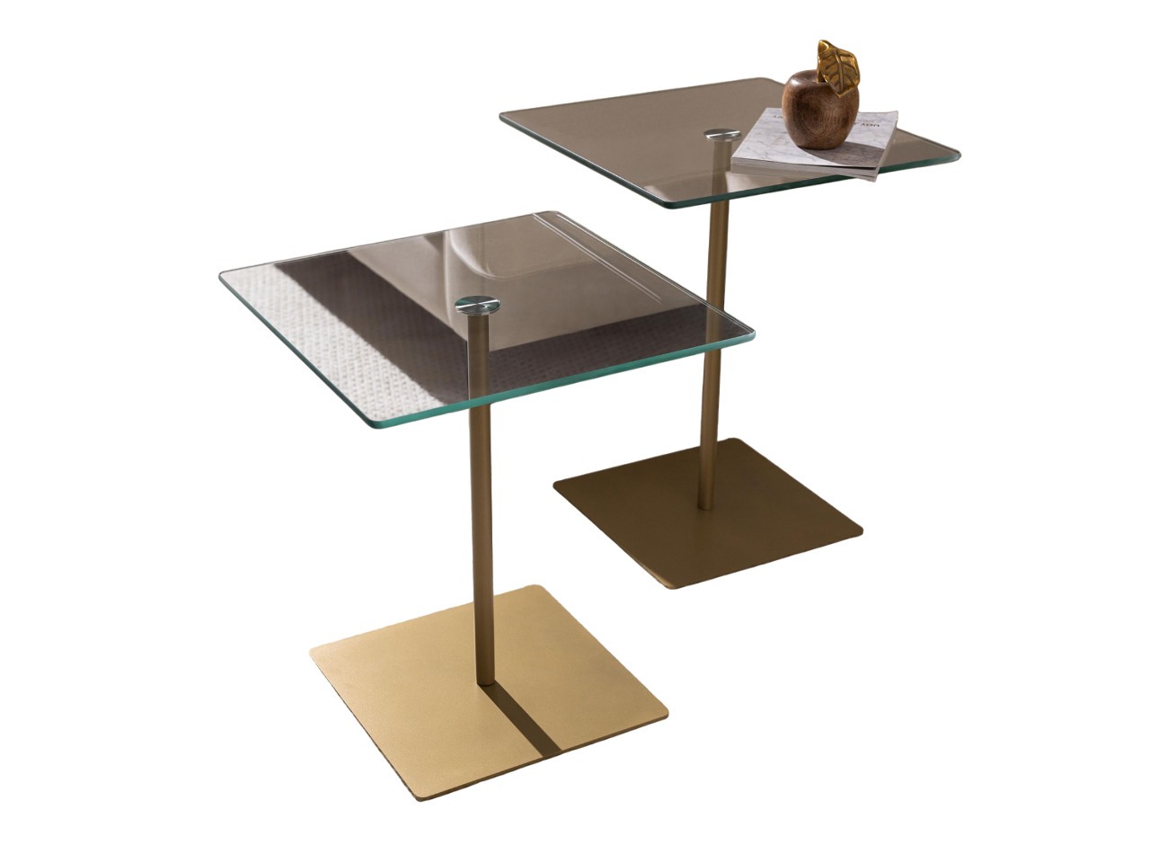 Nest of side tables Kailua 2639 (Golden)