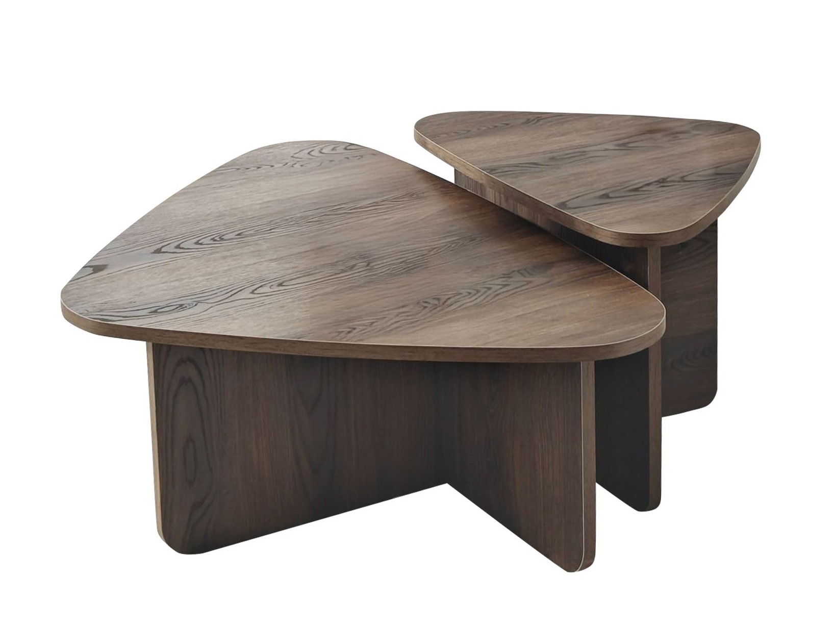 Σετ τραπεζιών σαλονιού Kailua 2638 (Καρυδί)