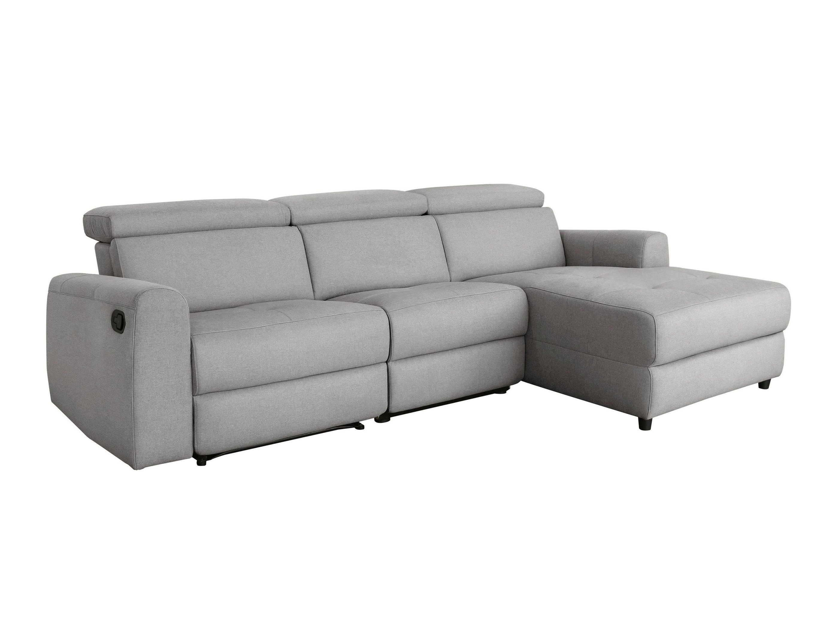 Corner sofa recliner Denton 1490 (Light grey)