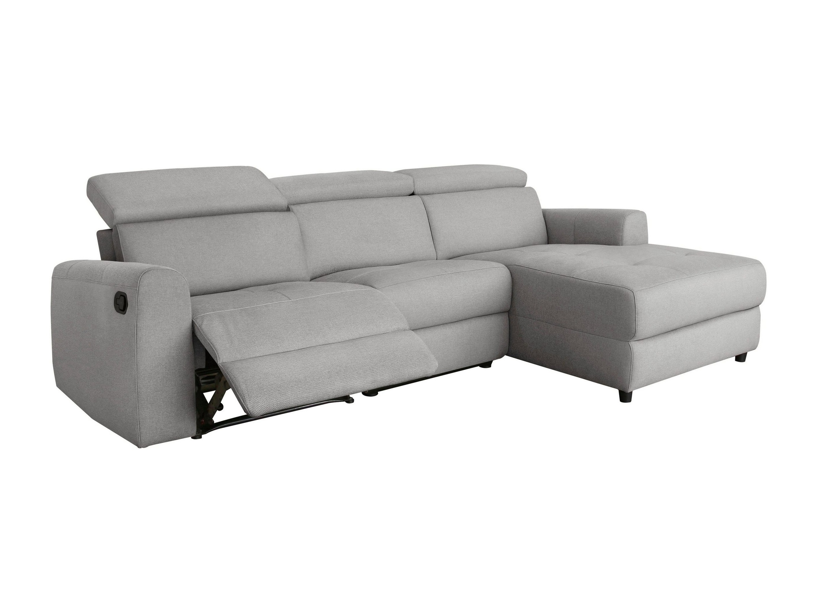 Corner sofa recliner Denton 1490 (Light grey)