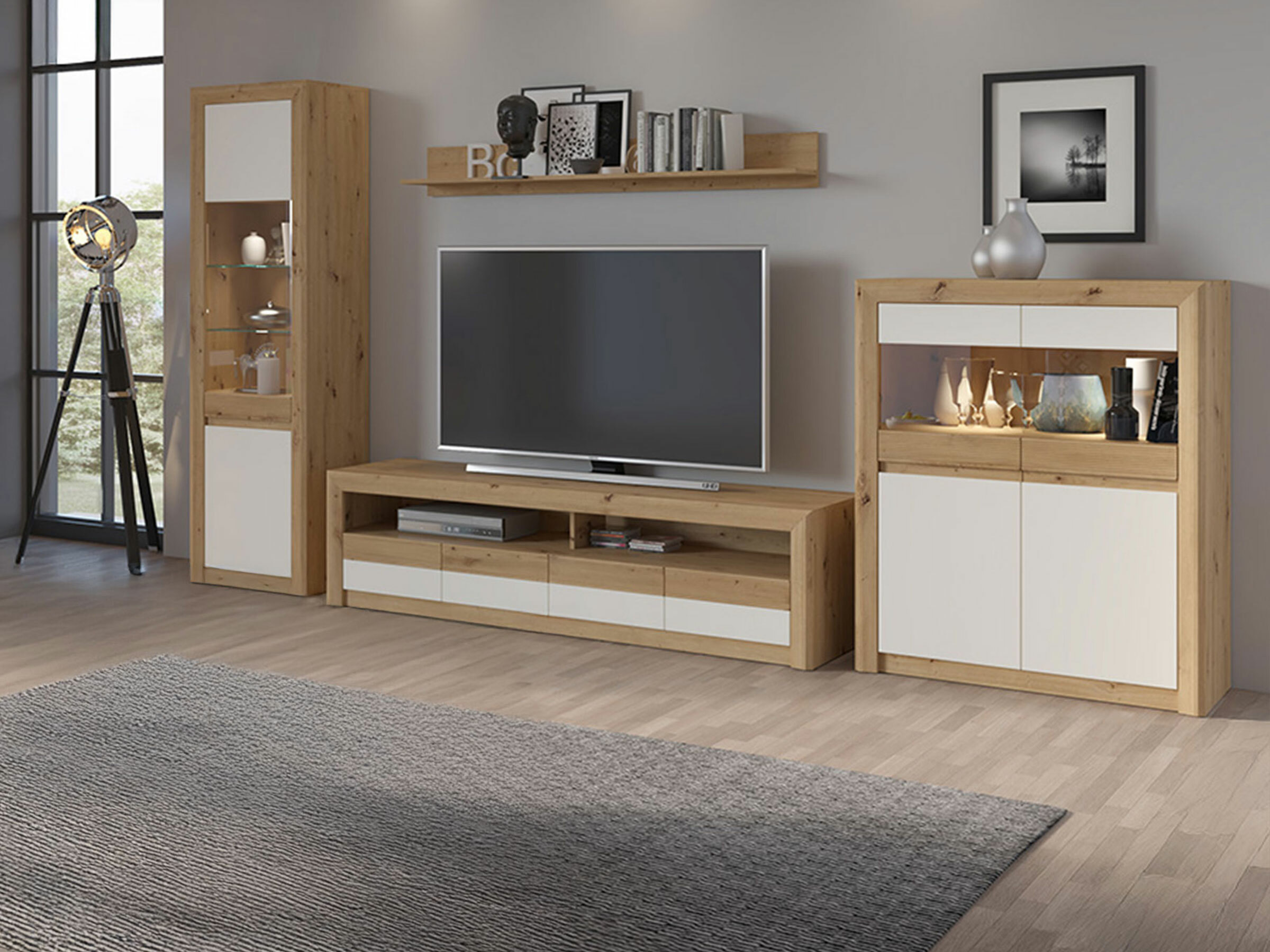 Σετ επίπλων σαλονιού Venlire 118 (Διαθέσιμο)