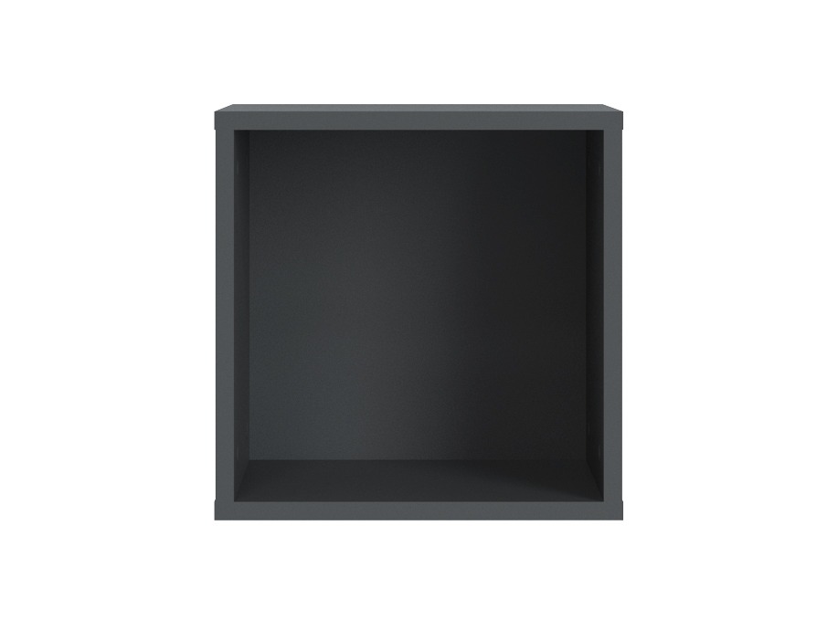 Ράφι τοίχου Virnolu 101 (Ανθρακί)