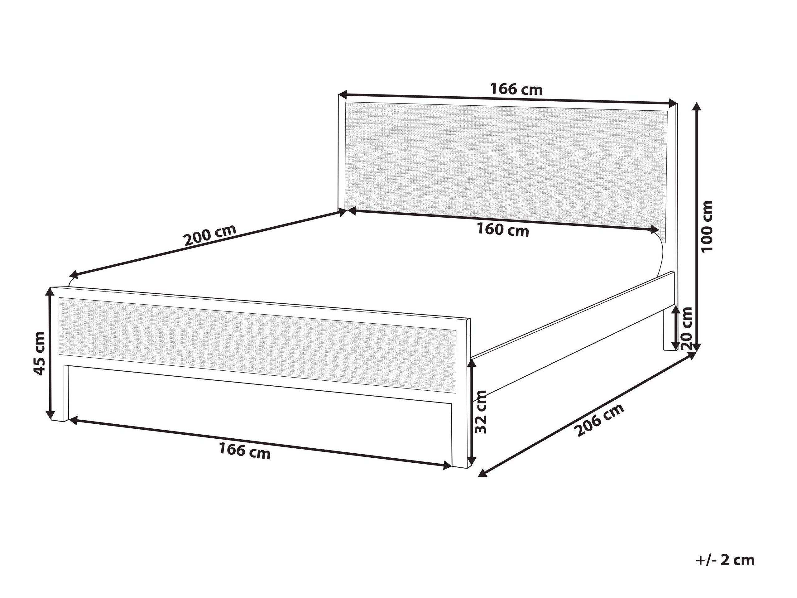 Κρεβάτι Berwyn 2751 (Ανοιχτό καφέ)