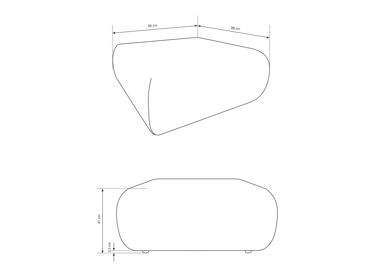Σκαμπό σαλονιού Kingston 184 (Vinci 07)