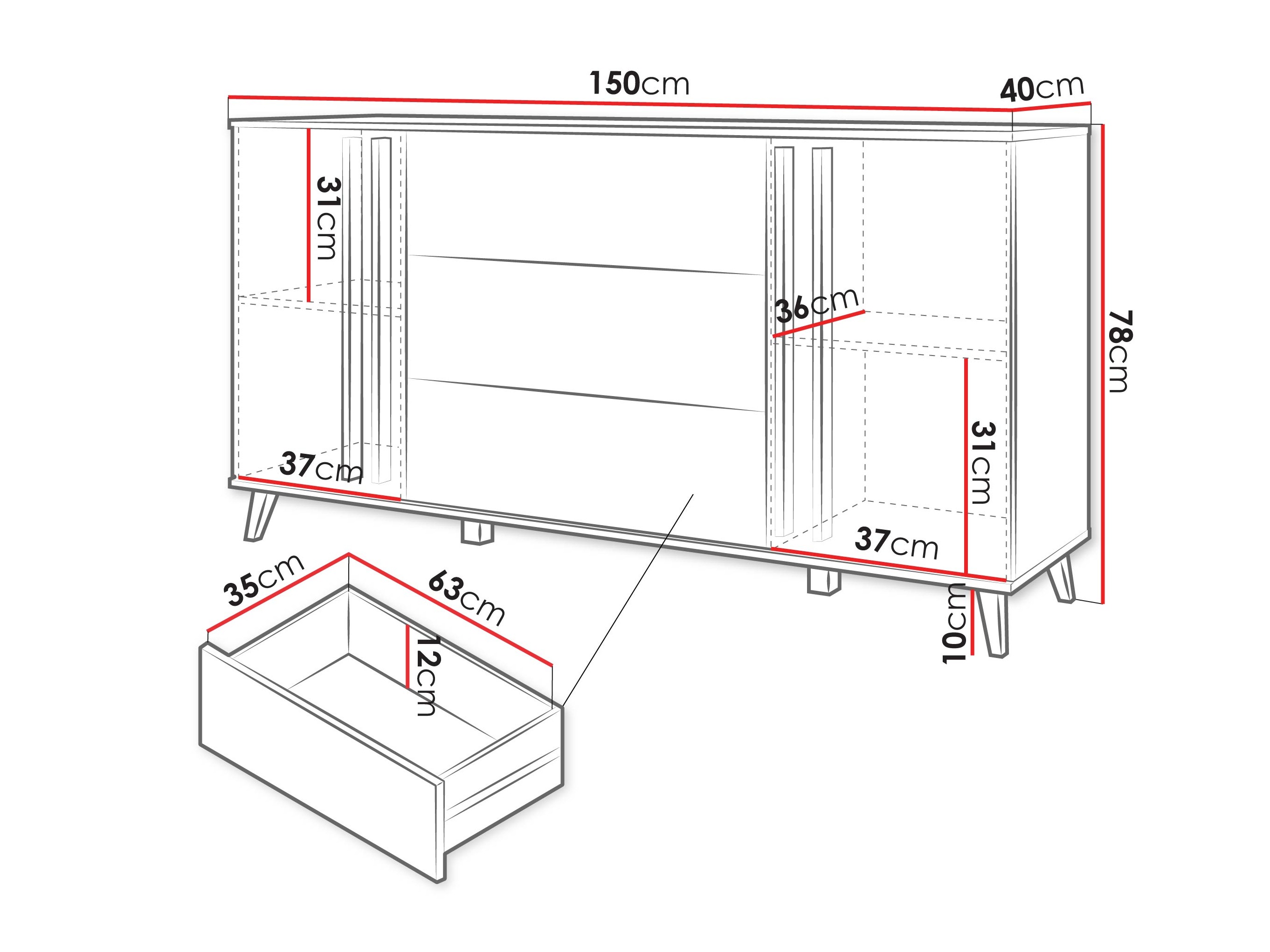 Συρταριέρα Facetor (Congo)