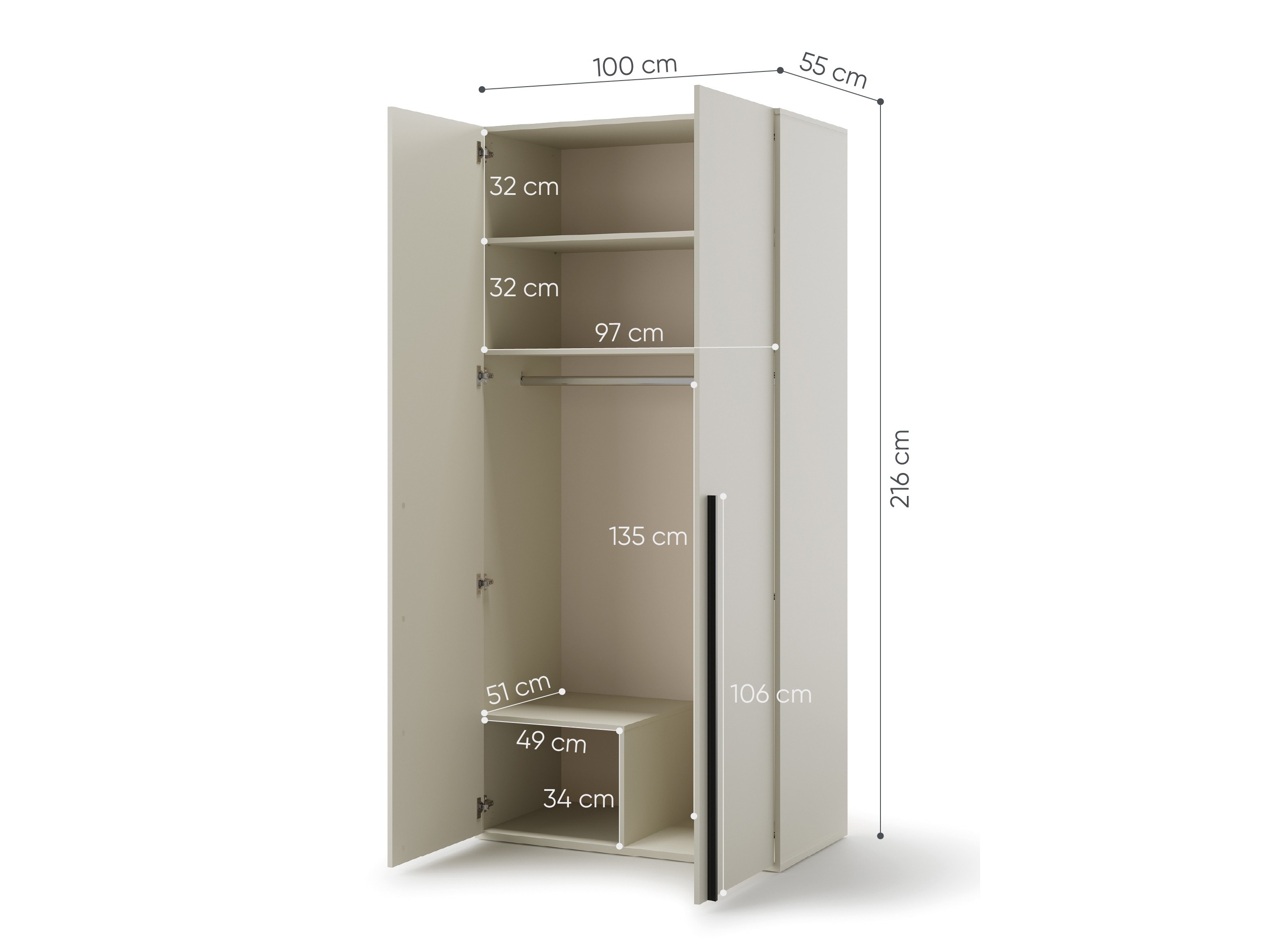 Wardrobe Evareve 101