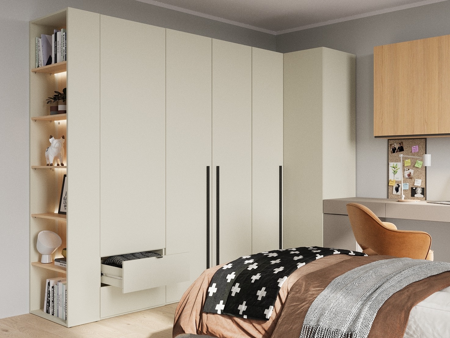 Bookcase Evareve 102