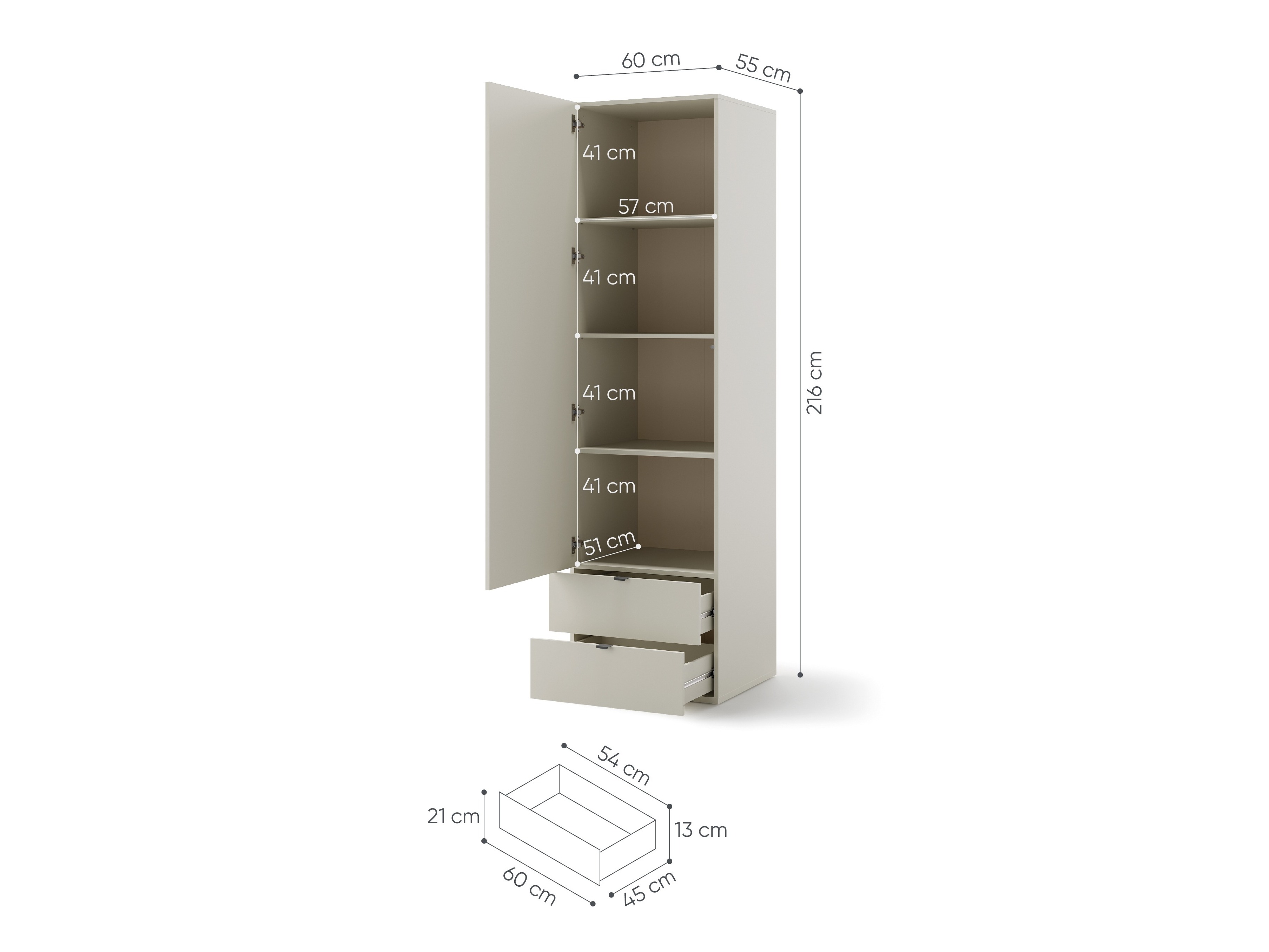 Bookcase Evareve 102