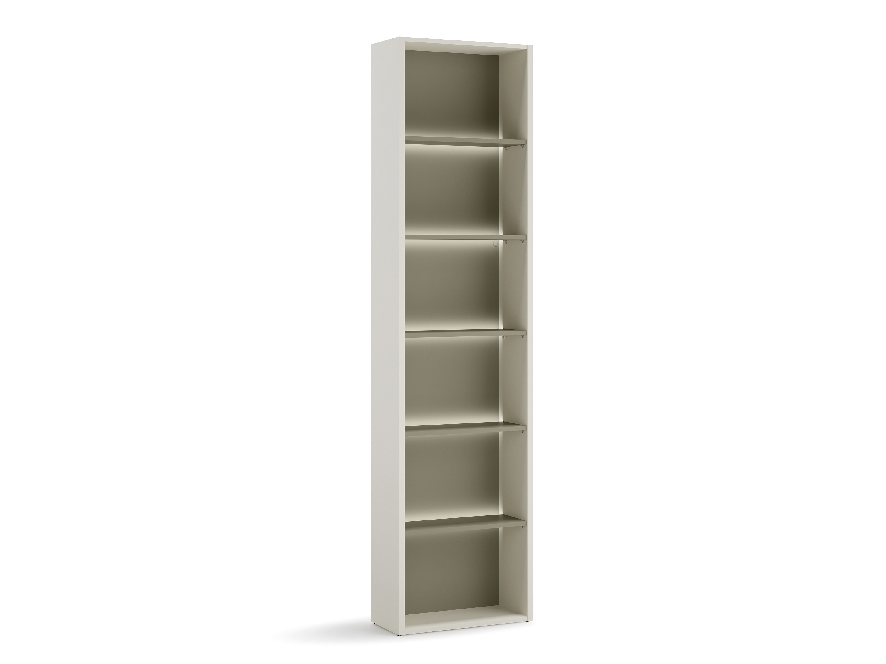 Bookcase Evareve 104 (Green + Light brown)