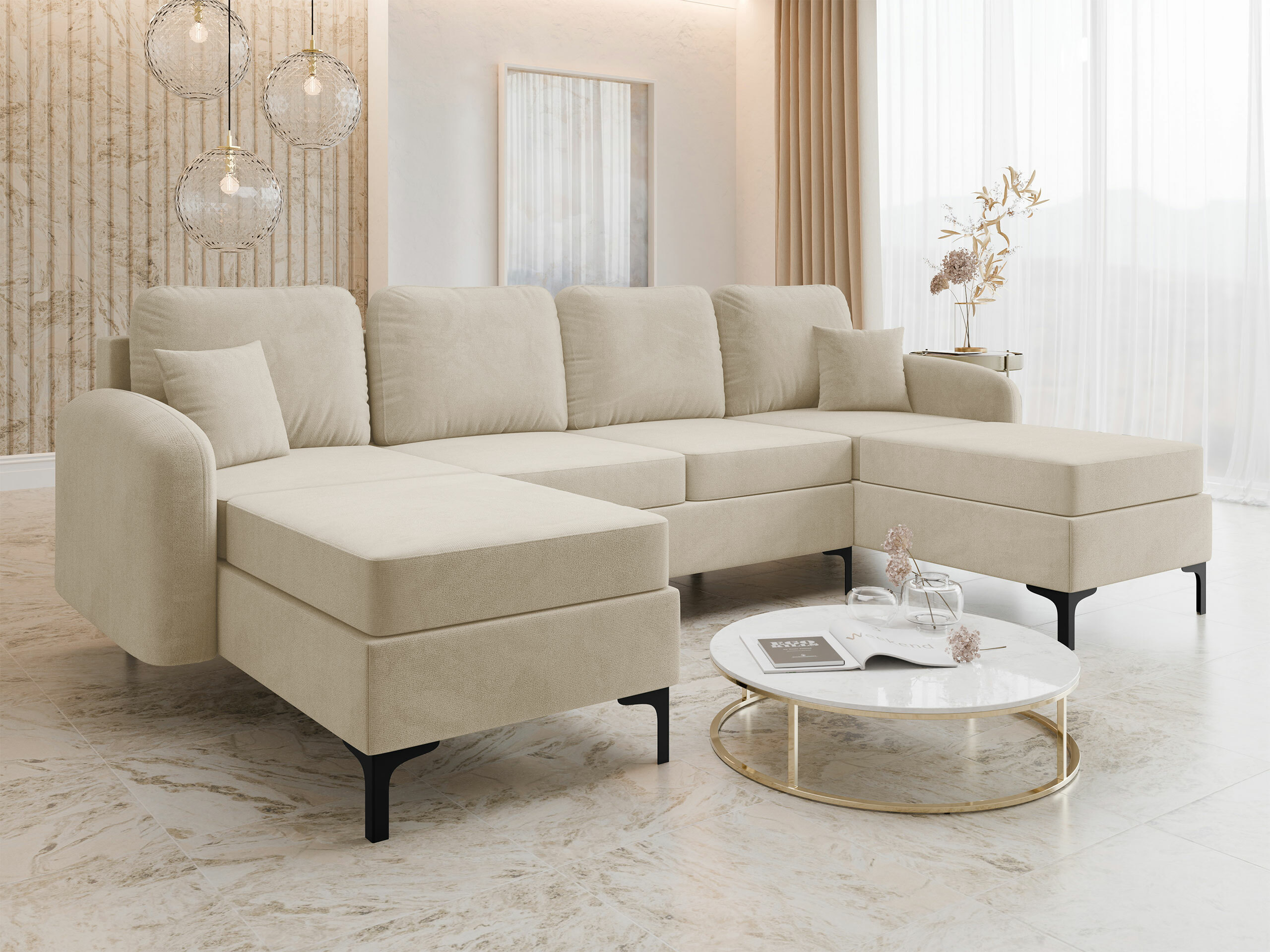 Corner sofa Torlua 104 (Manila 02)