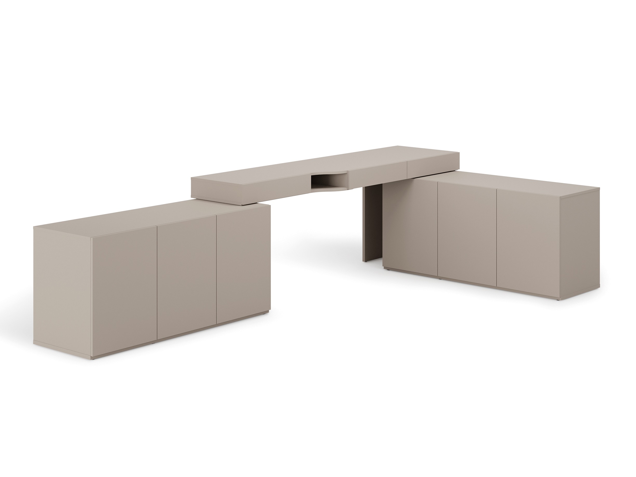 Corner desk Evareve 115 (Right)