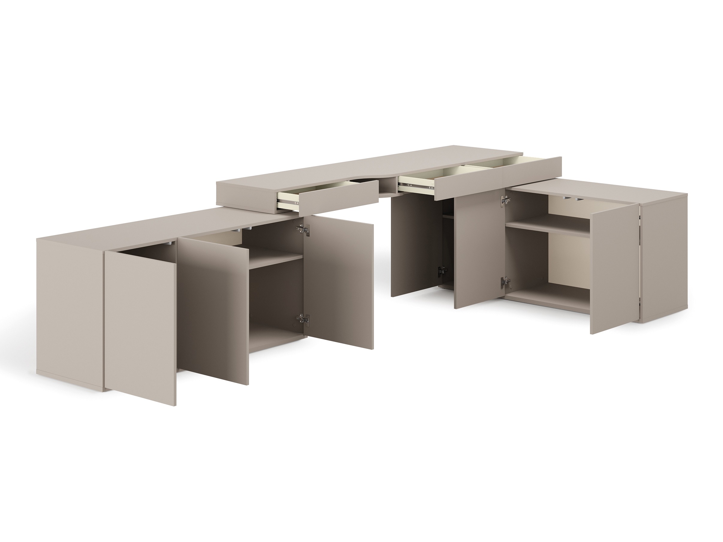 Corner desk Evareve 115 (Right)