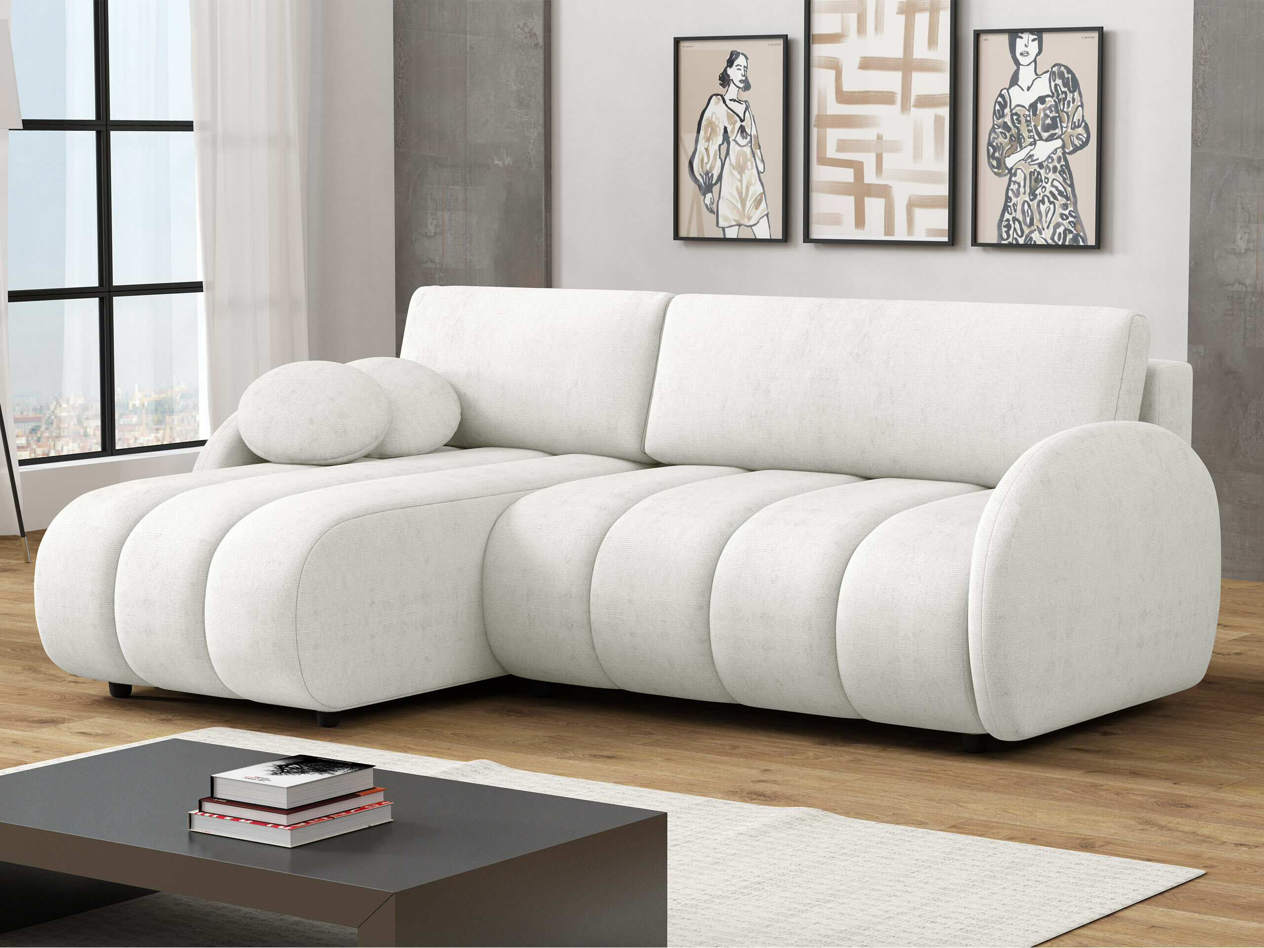 Corner sofa Columbus 247 (Sereno 681)