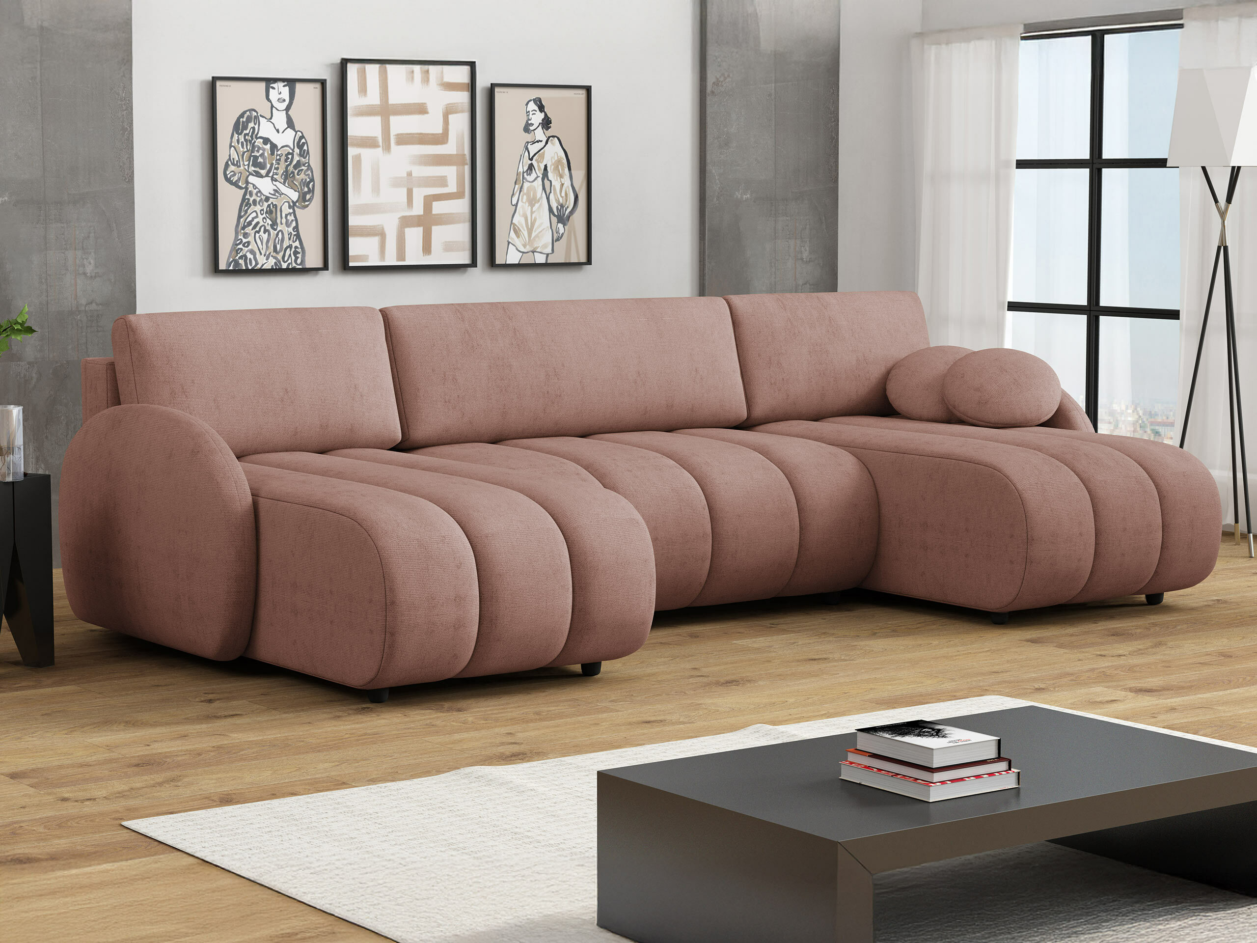 Corner sofa Columbus 248 (Sereno 687)