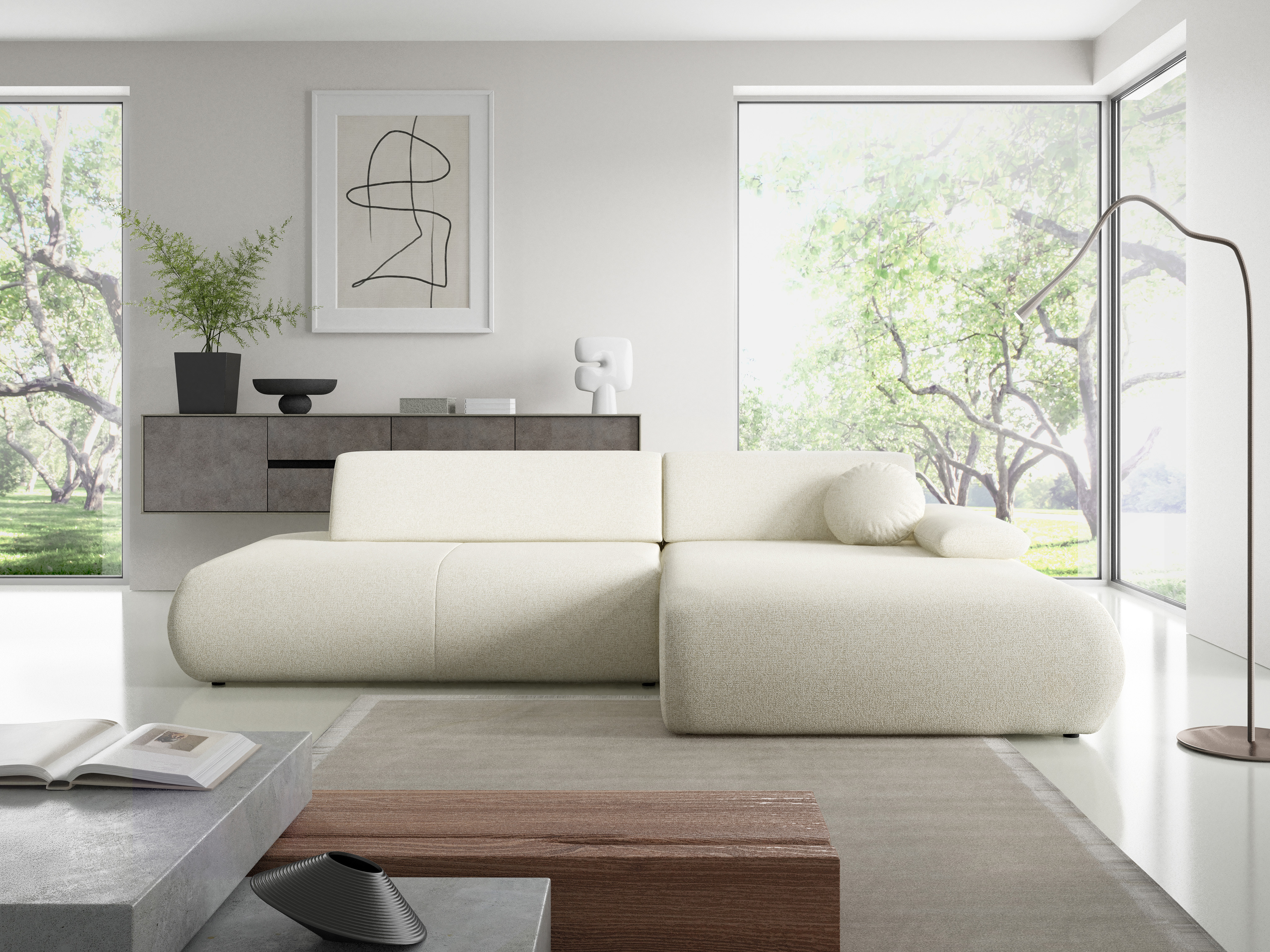 Corner sofa Kingston 183 (Puente 03)