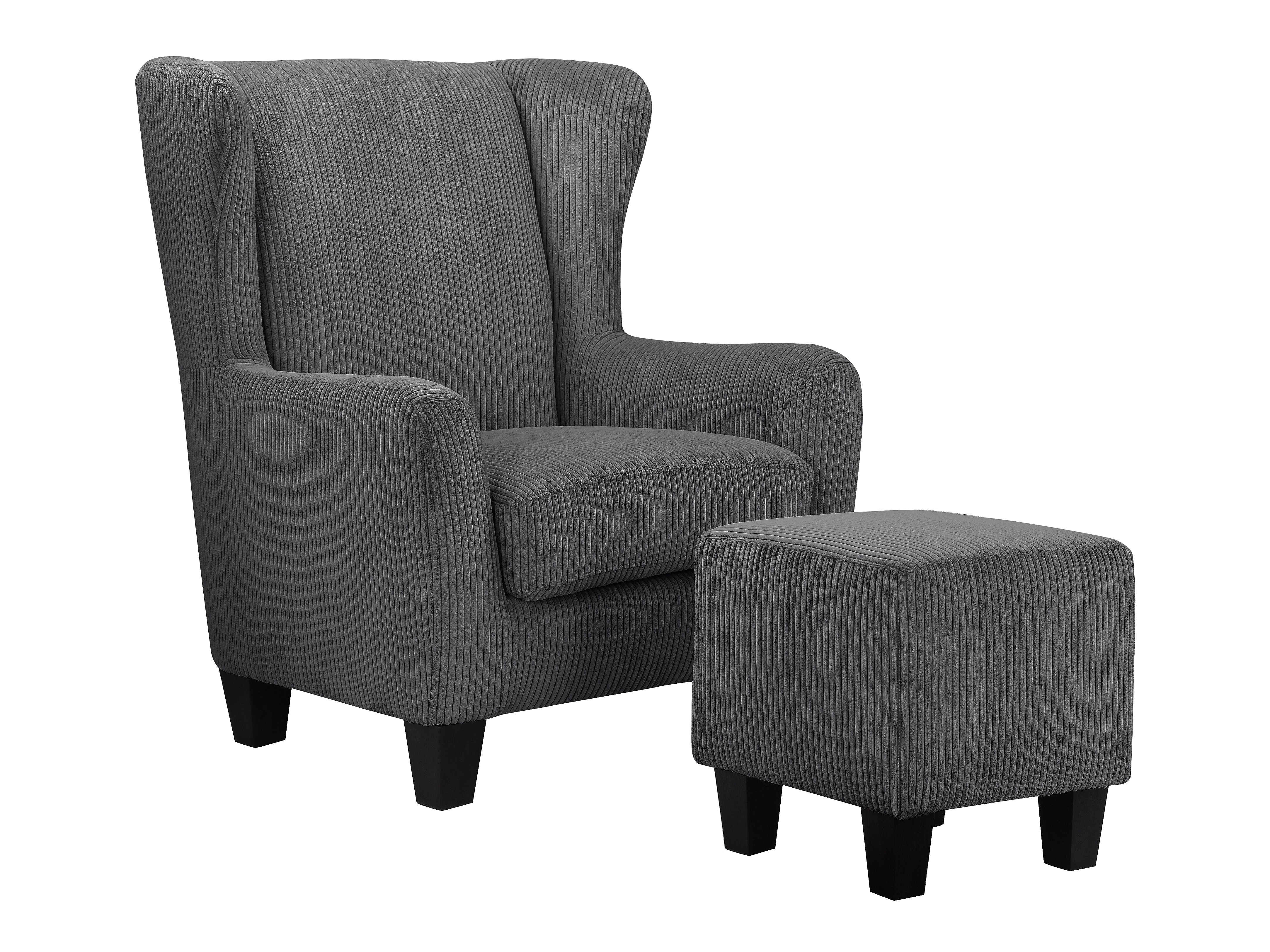 Πολυθρόνα Denton 1366 (Ανθρακί)