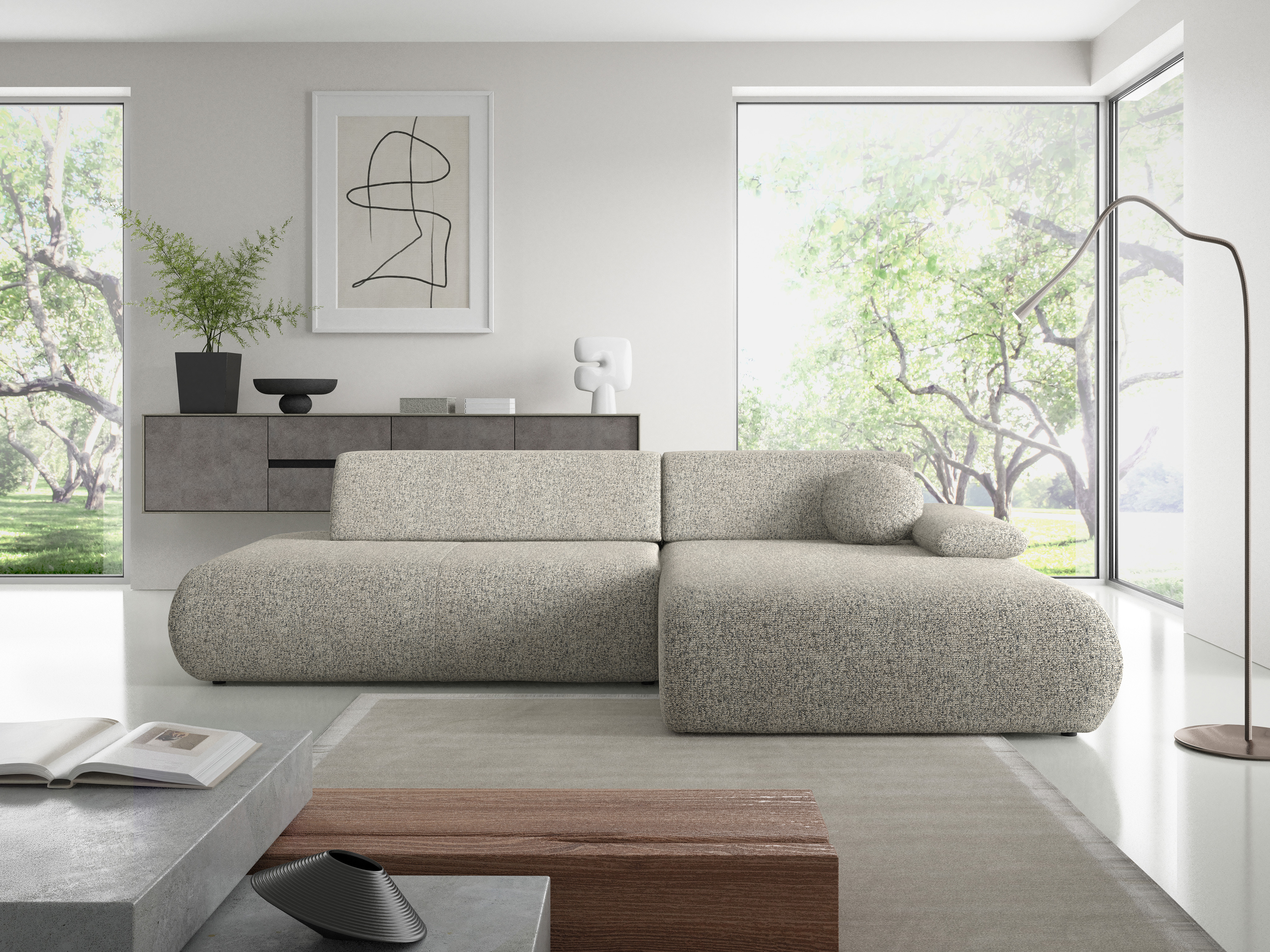 Corner sofa Kingston 183 (Puenete 11)