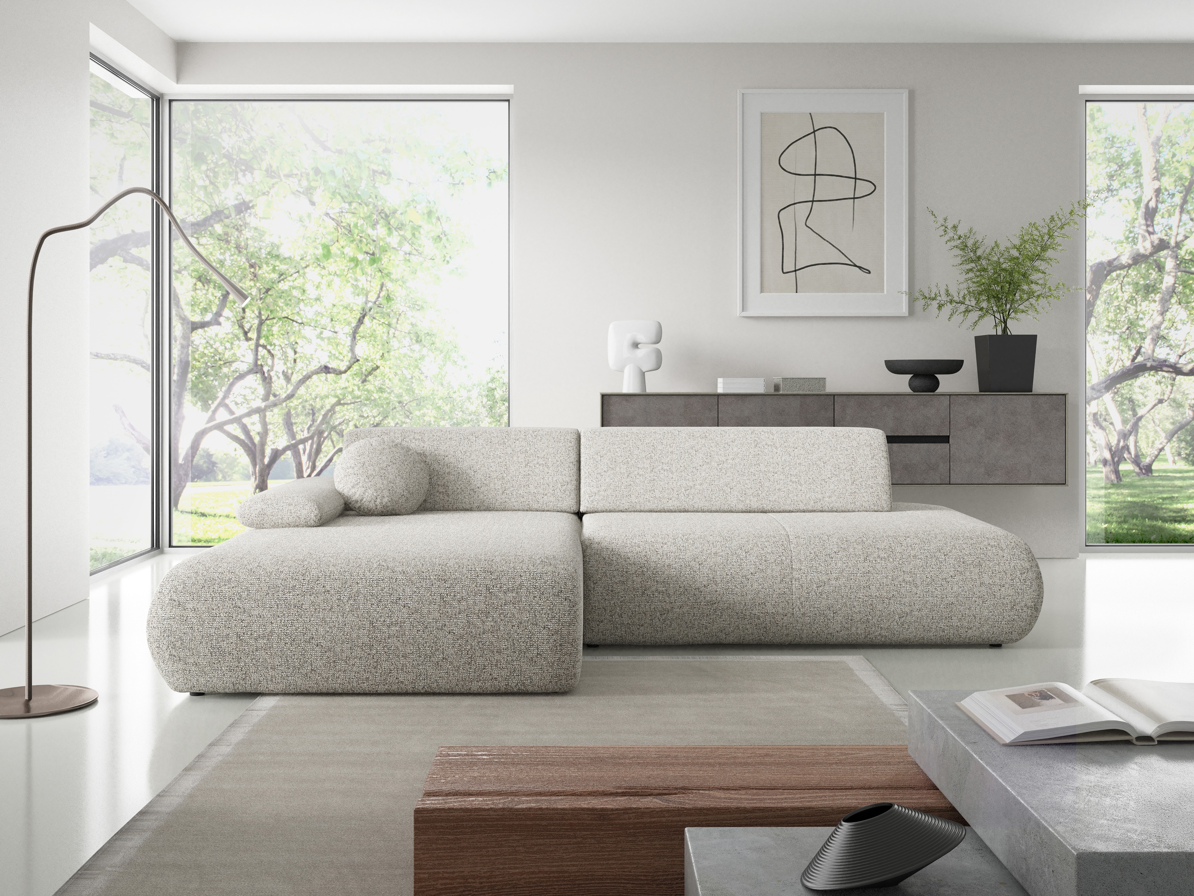 Corner sofa Kingston 183 (Puente 09)