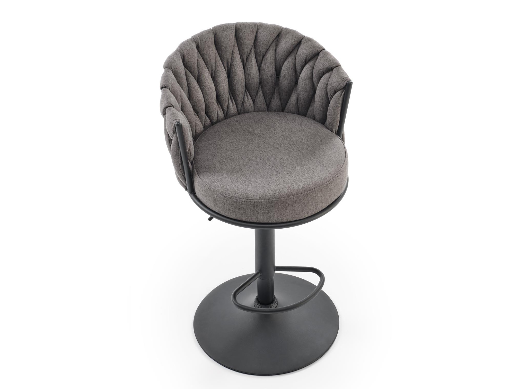 Bar stool Houston 2016 (Grey + Black)
