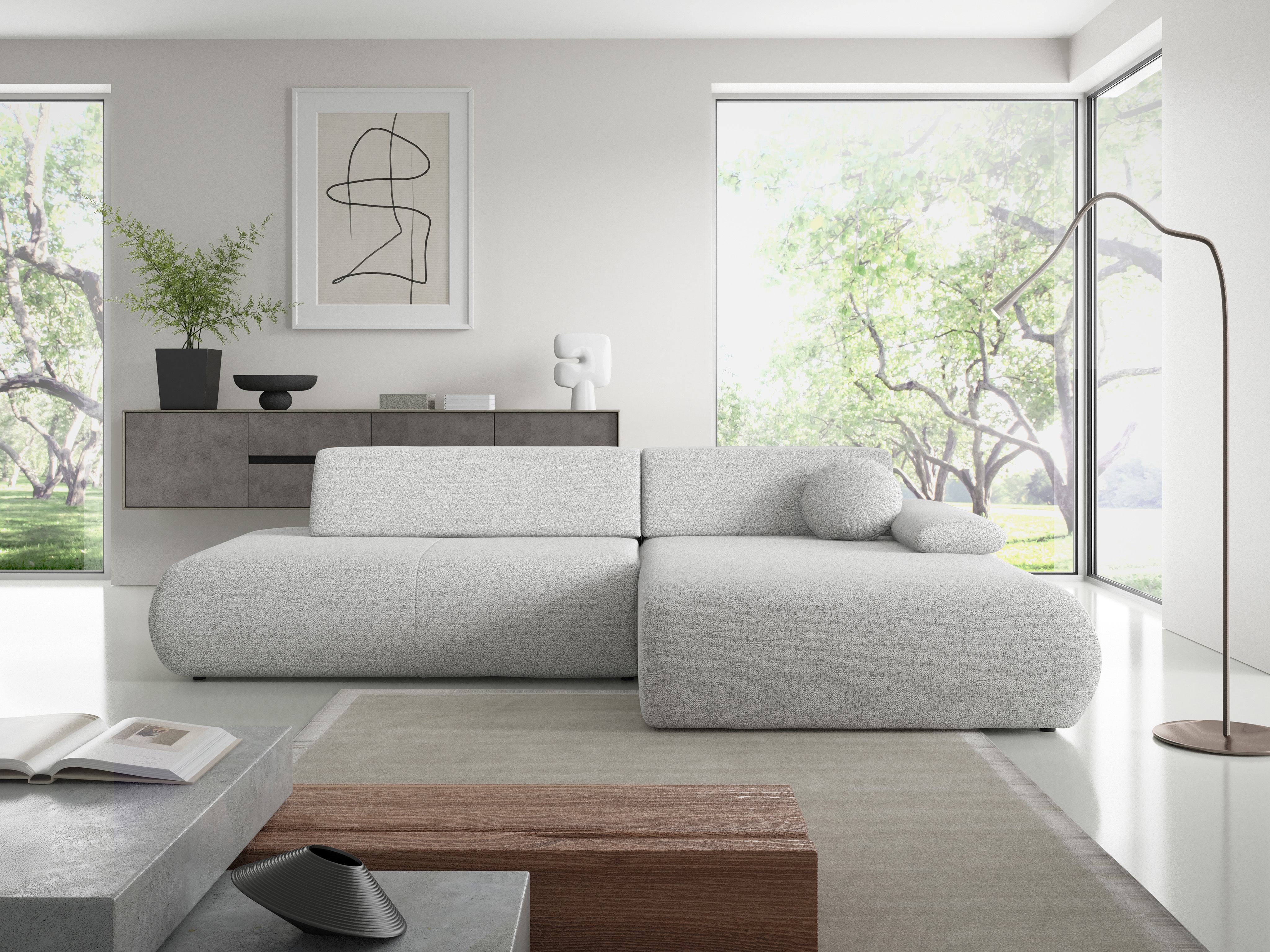 Corner sofa Kingston 183 (Puente 80)