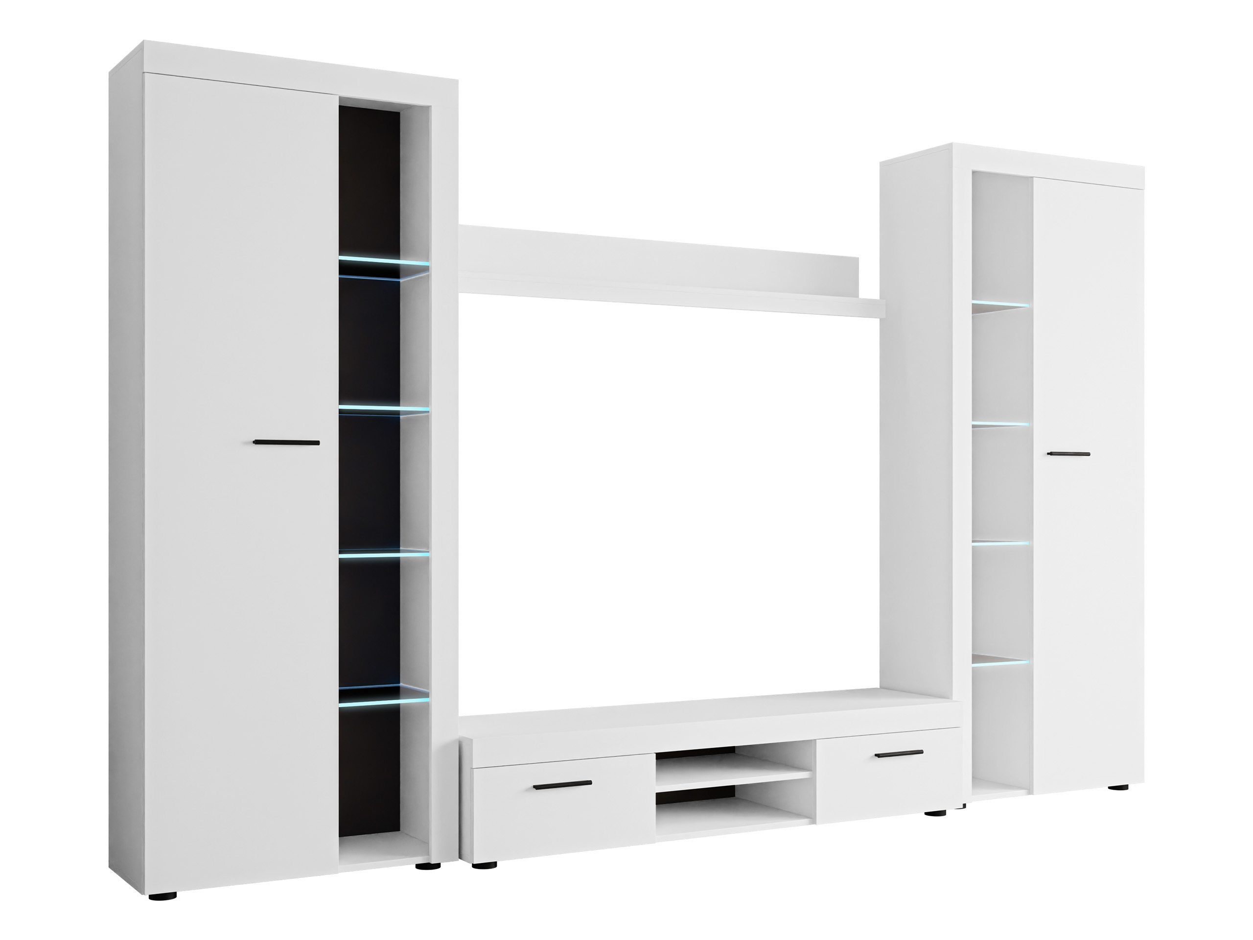 Σετ επίπλων σαλονιού Soca II (Άσπρο)