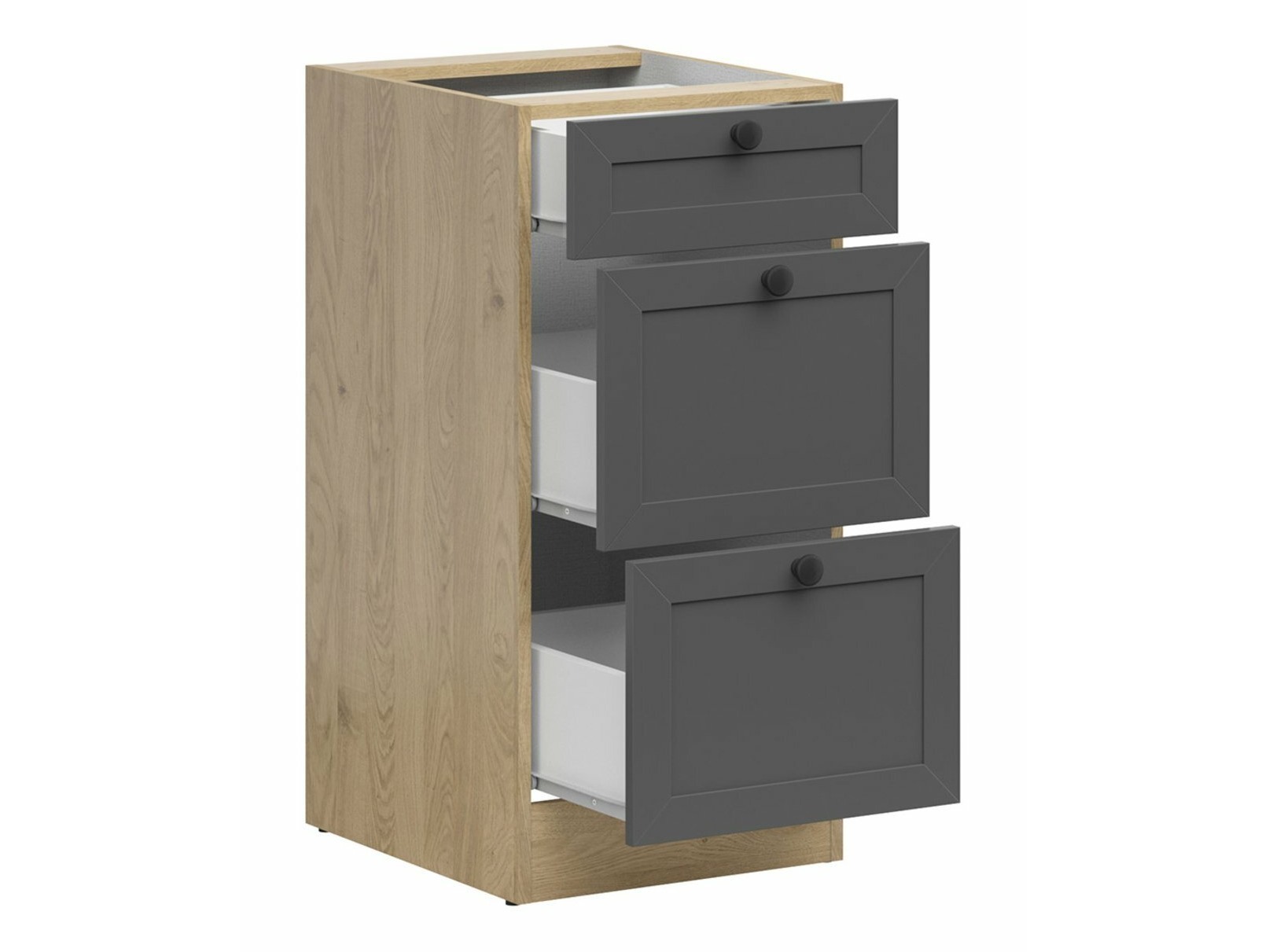 Modular kitchen set Classic Grey Oak 121