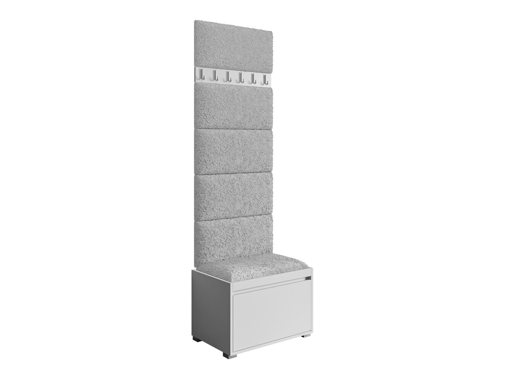 Hallway set Comfivo Pinus V (White + Abriamo 06)