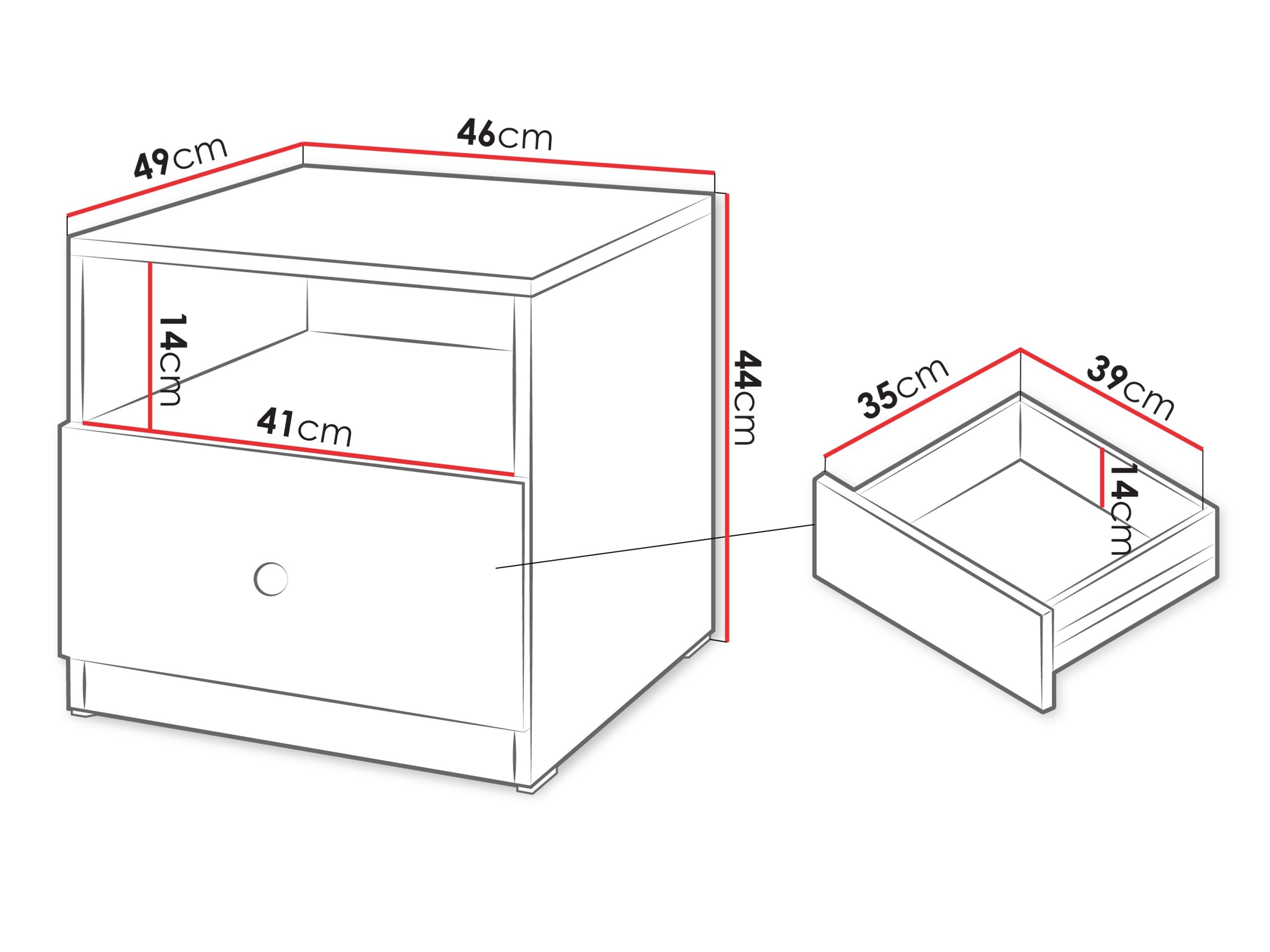 Κομοδίνο Comfivo Lenitas