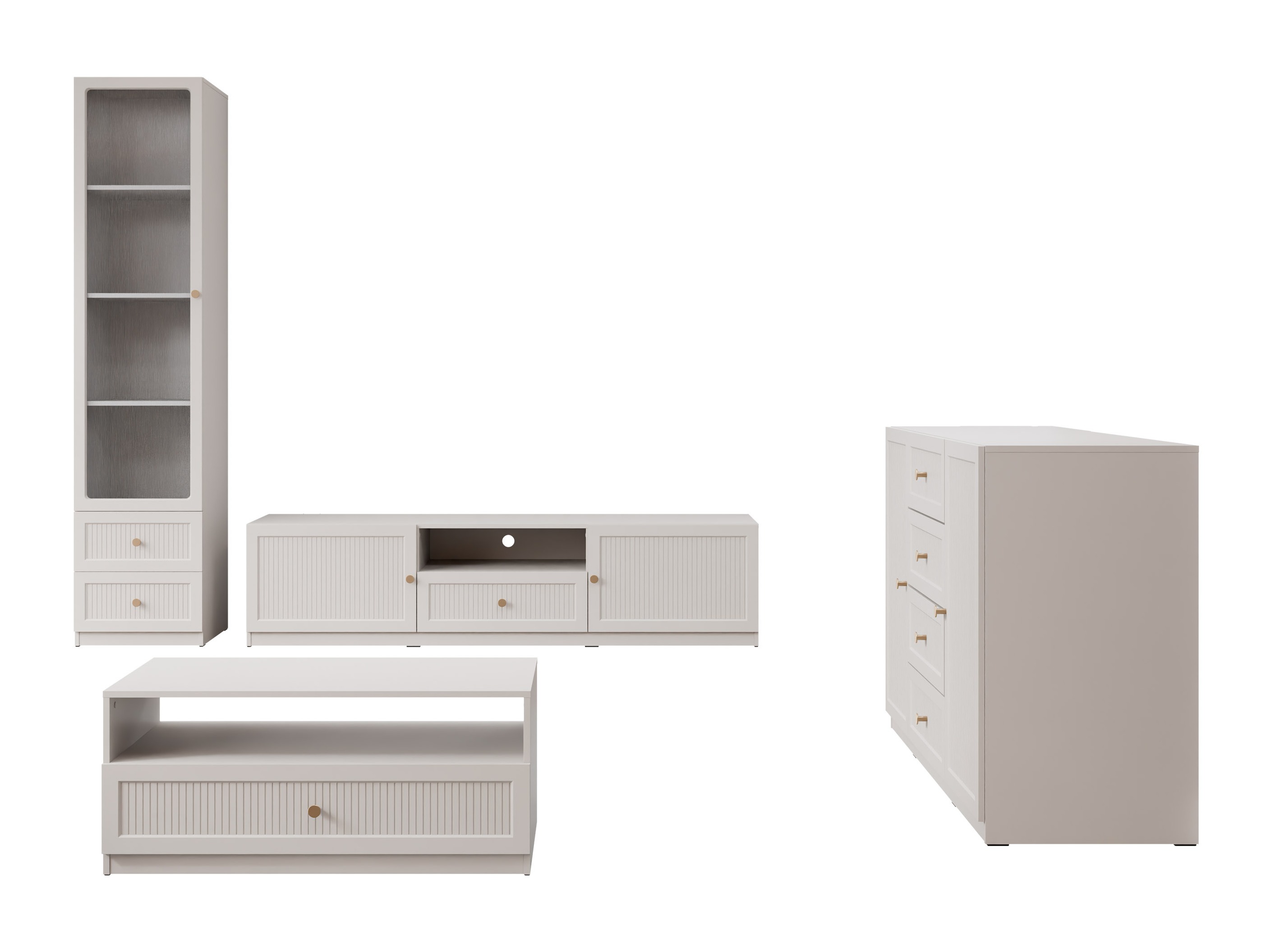 Σετ επίπλων σαλονιού Comfivo Lenitas