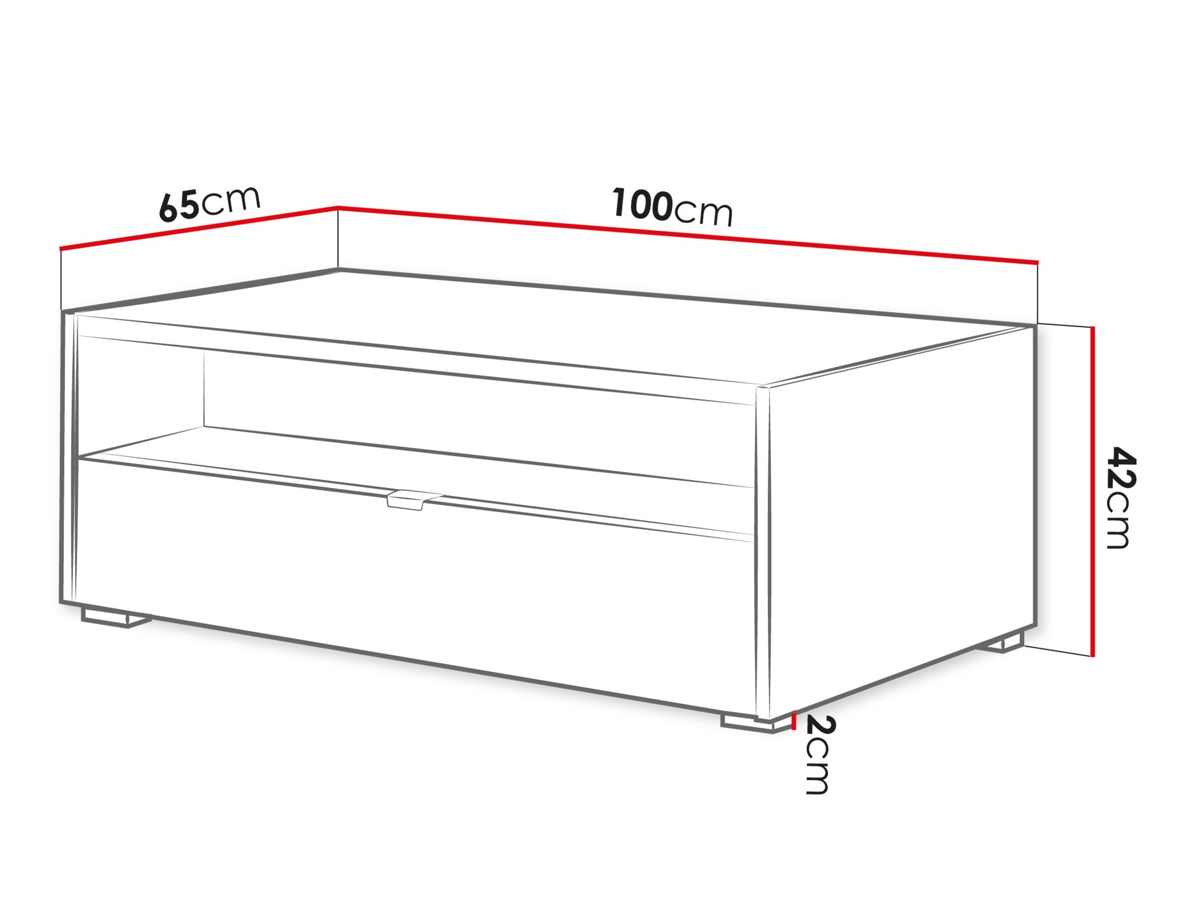 Τραπεζάκι σαλονιού Comfivo Ordo