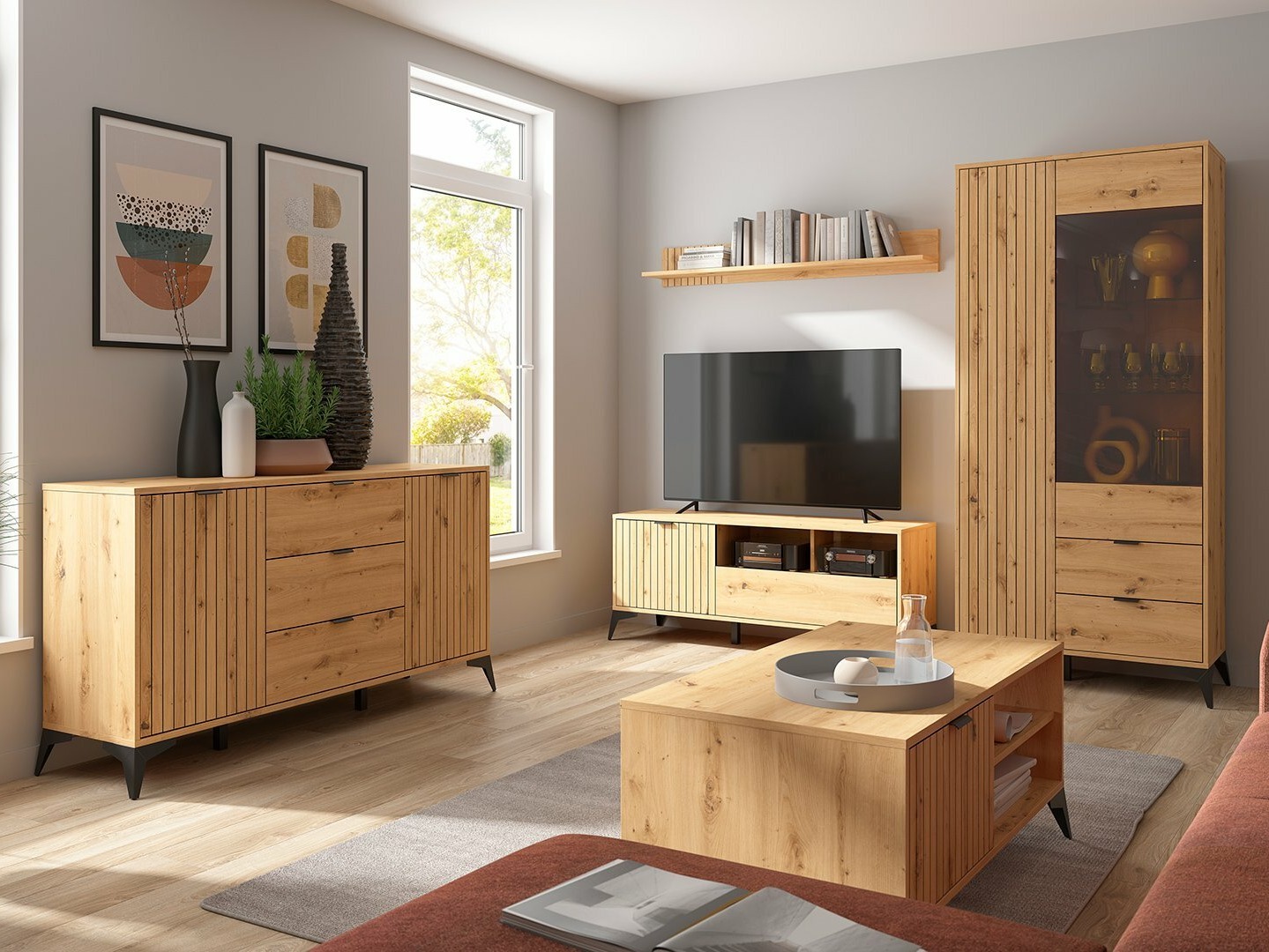 Σετ επίπλων σαλονιού Ludale 113