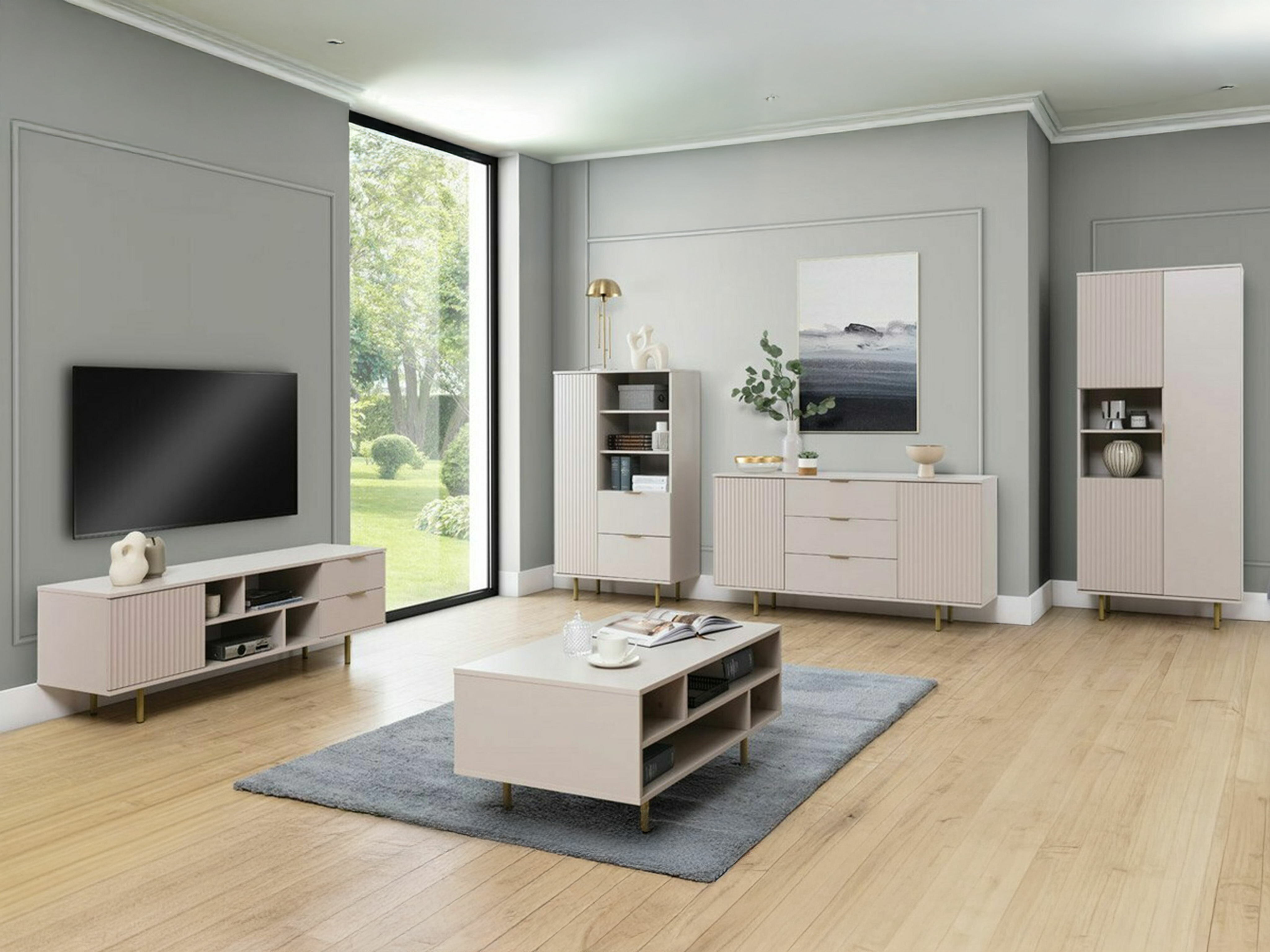 Σετ επίπλων σαλονιού Decus I (Κασμίρι)