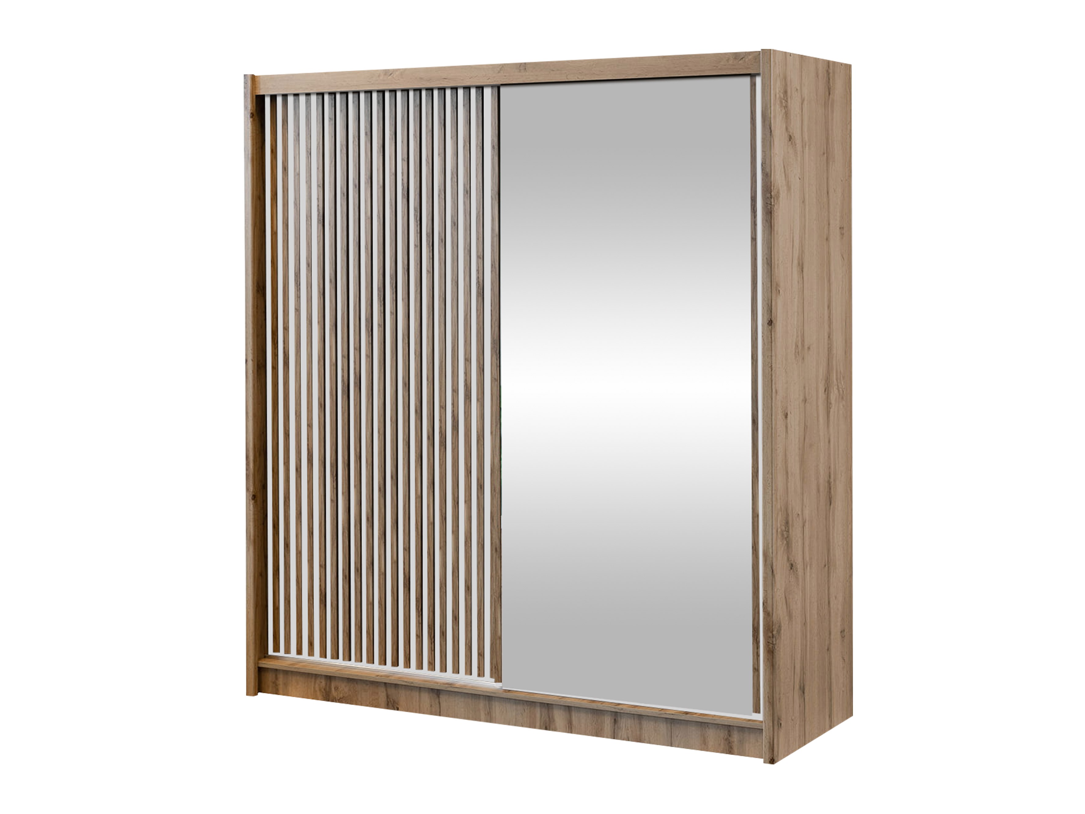 Ντουλάπα Gemes (Δρυς wotan + Άσπρο)