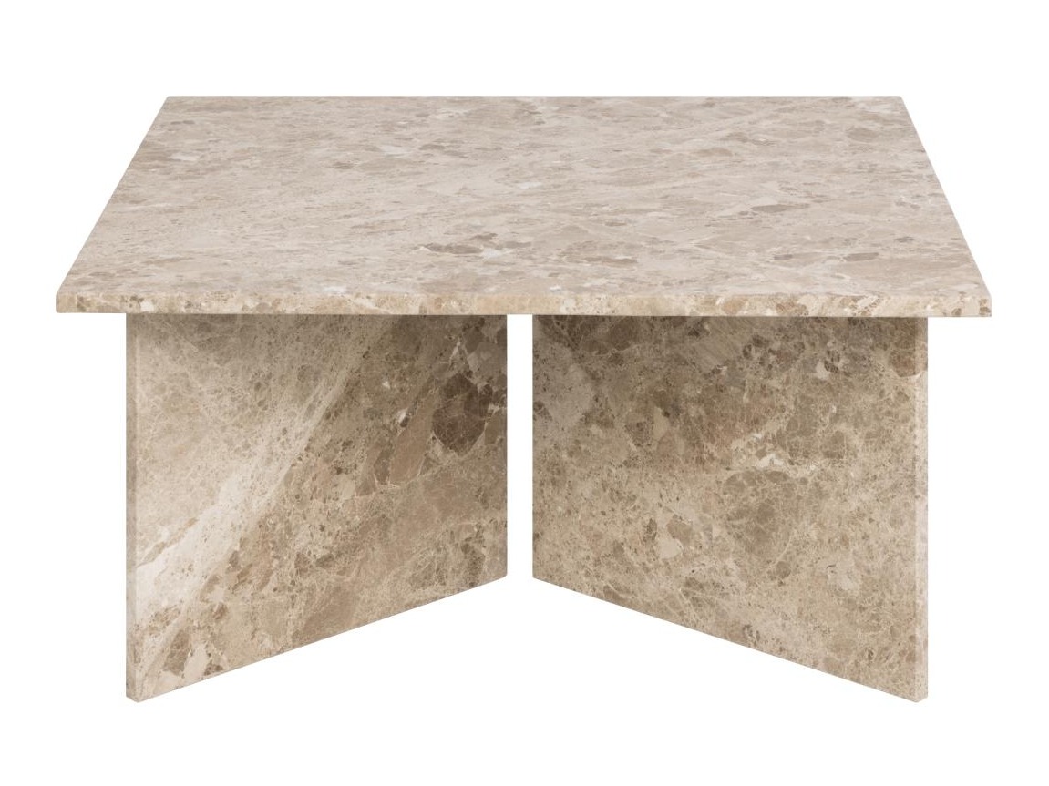 Τραπεζάκι σαλονιού Norsica 971 (Ανοιχτό καφέ)