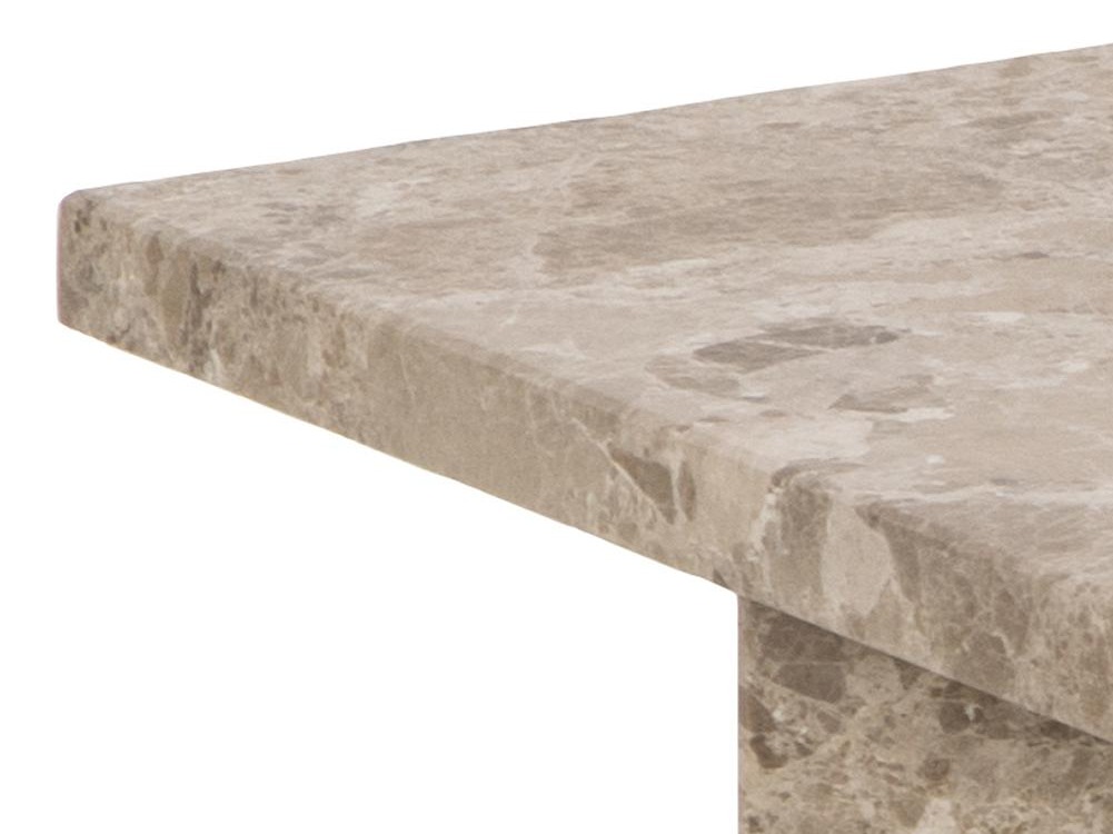 Τραπεζάκι σαλονιού Norsica 971 (Ανοιχτό καφέ)