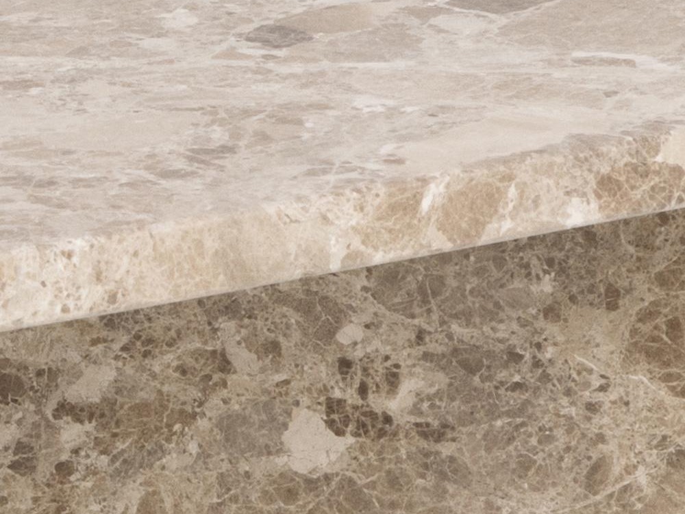 Τραπεζάκι σαλονιού Norsica 971 (Ανοιχτό καφέ)