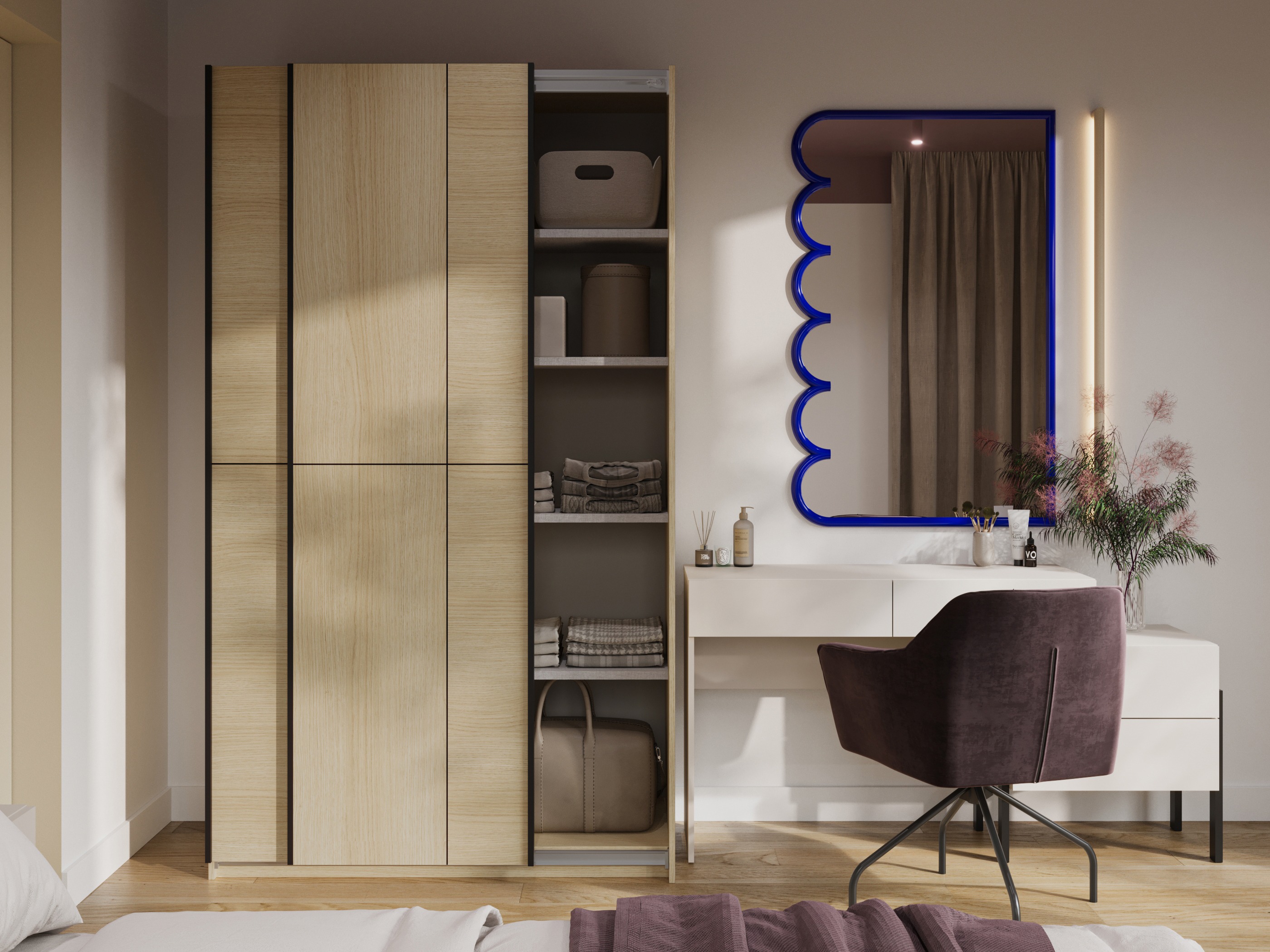 Wardrobe Austin 369 (Oak)