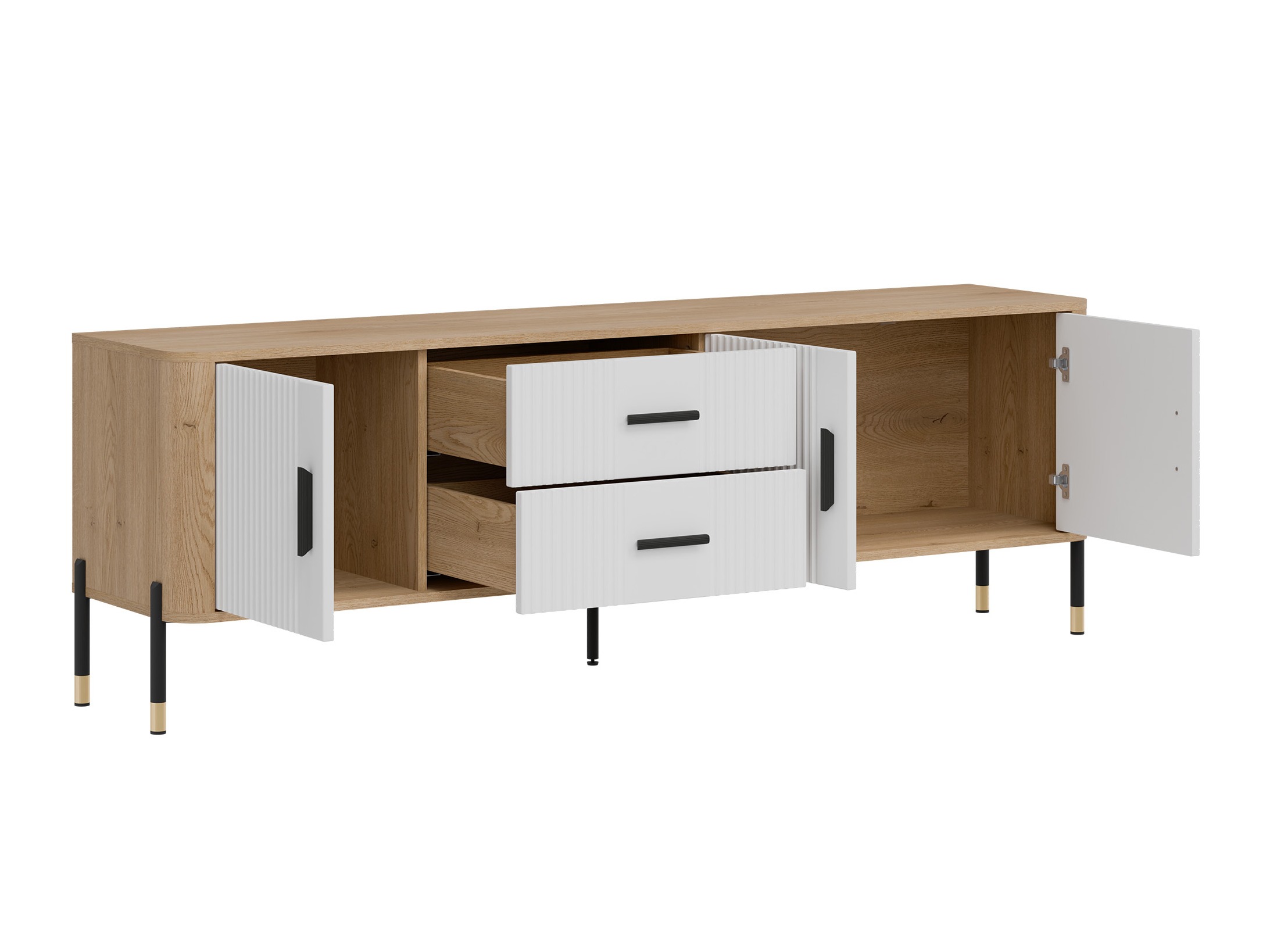 TV stand Flosora 105 (White)