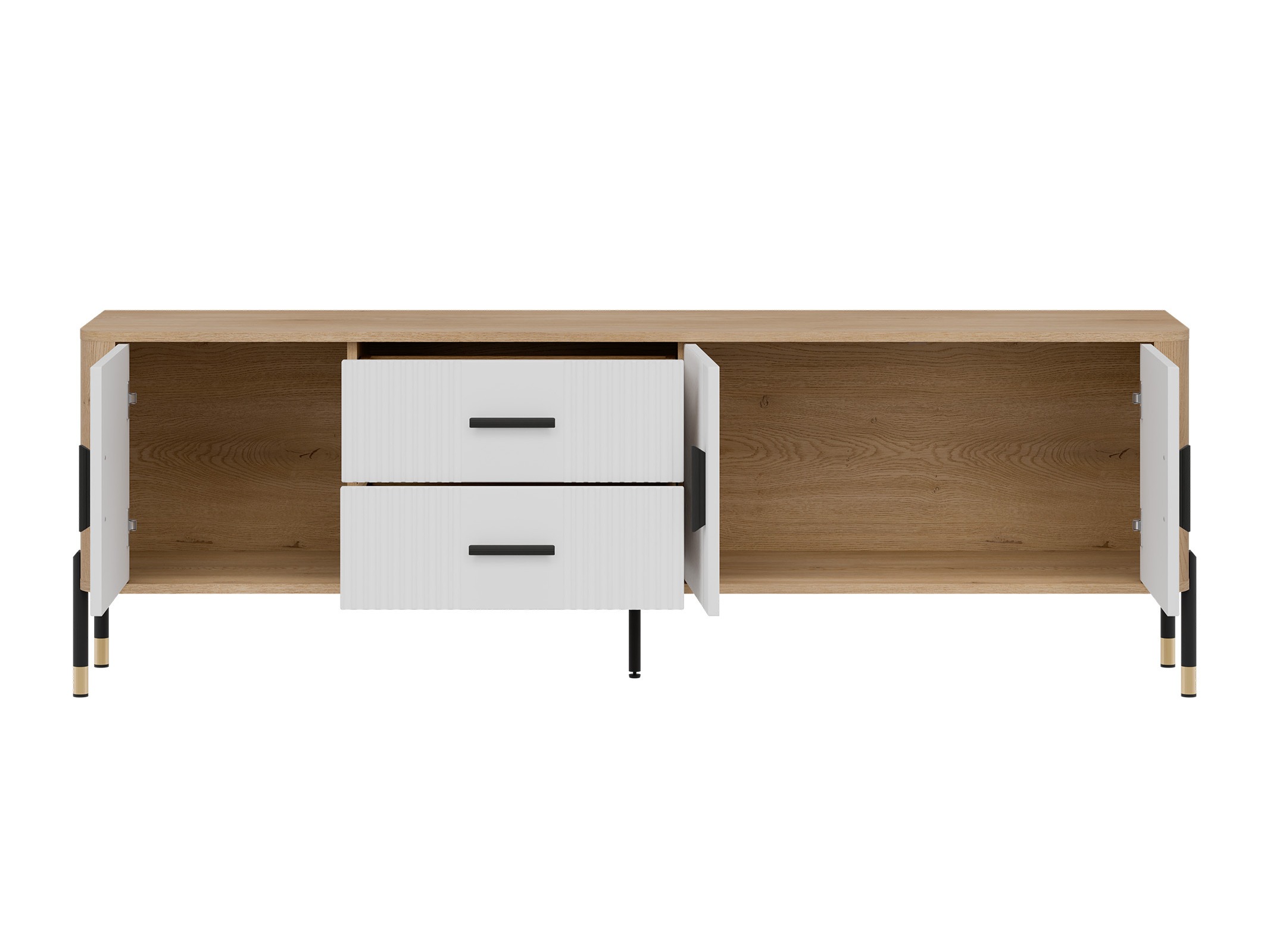 TV stand Flosora 105 (White)