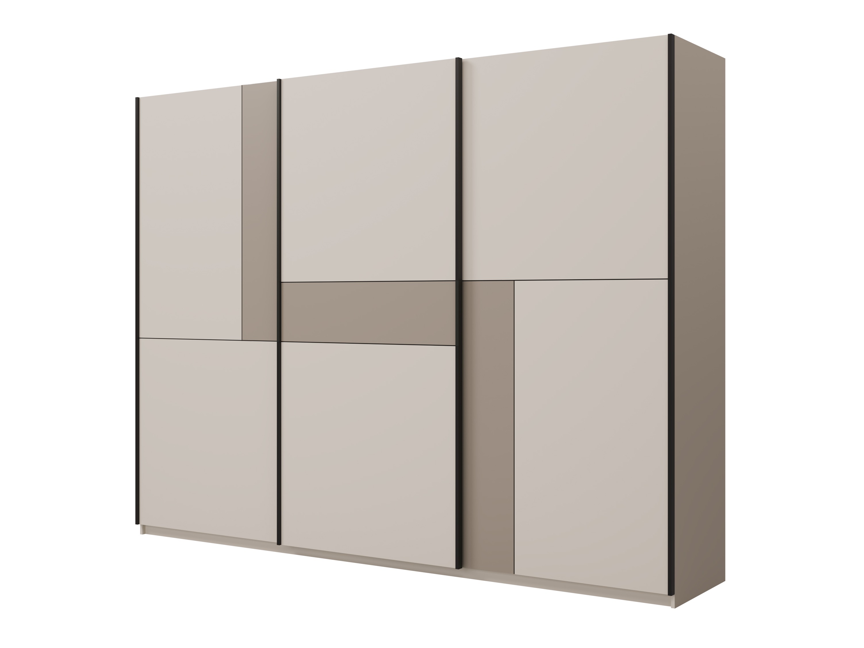 Wardrobe Austin 370 (Cashmere + Congo)