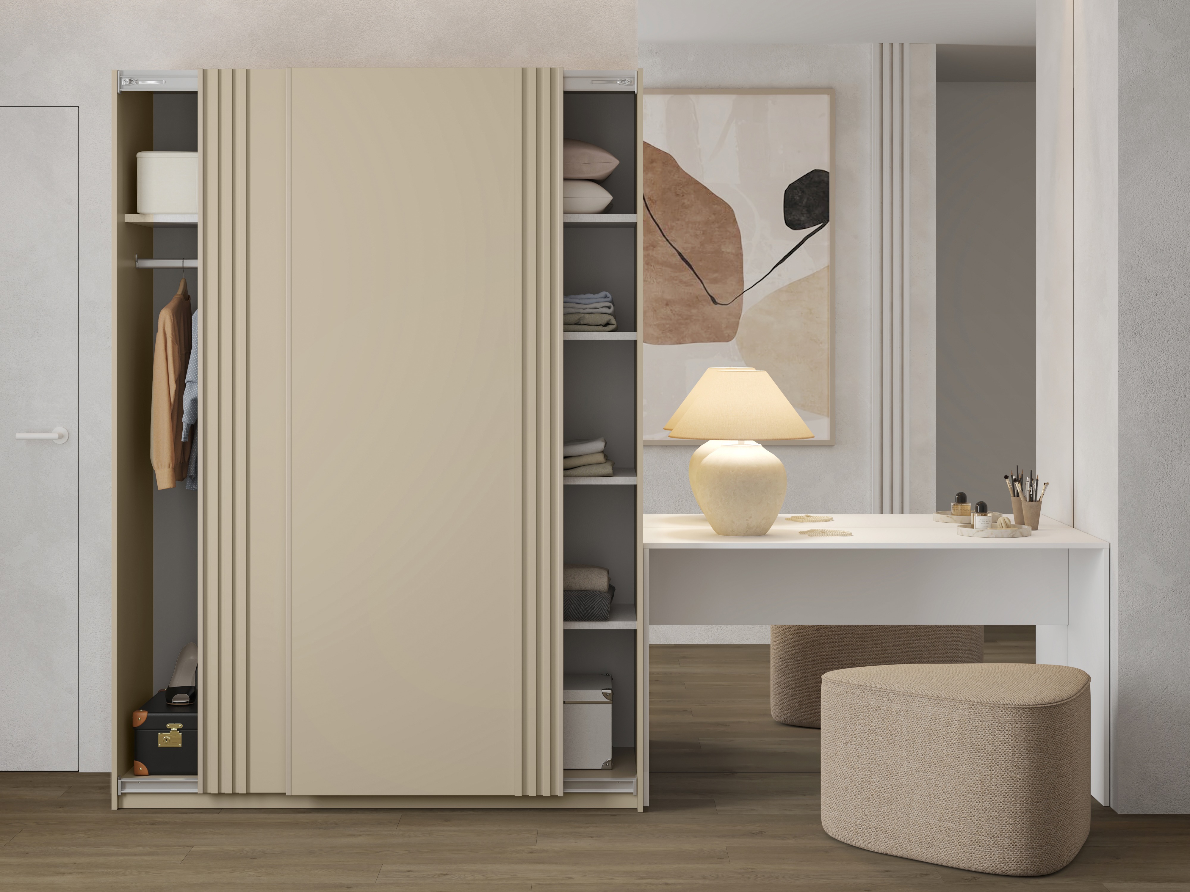 Wardrobe Austin 371 (Beige)