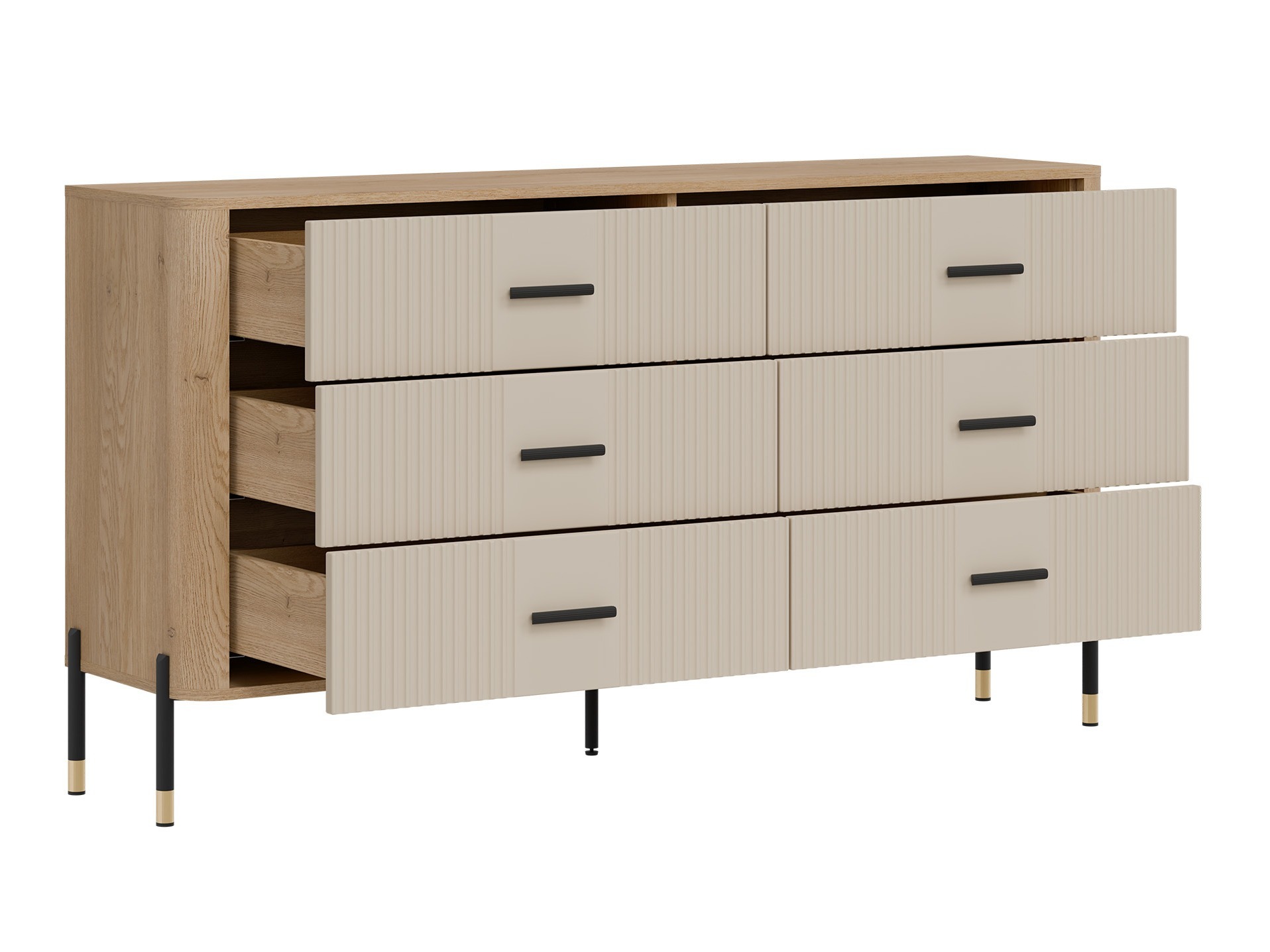 Chest of drawers Flosora 111 (Cashmere)